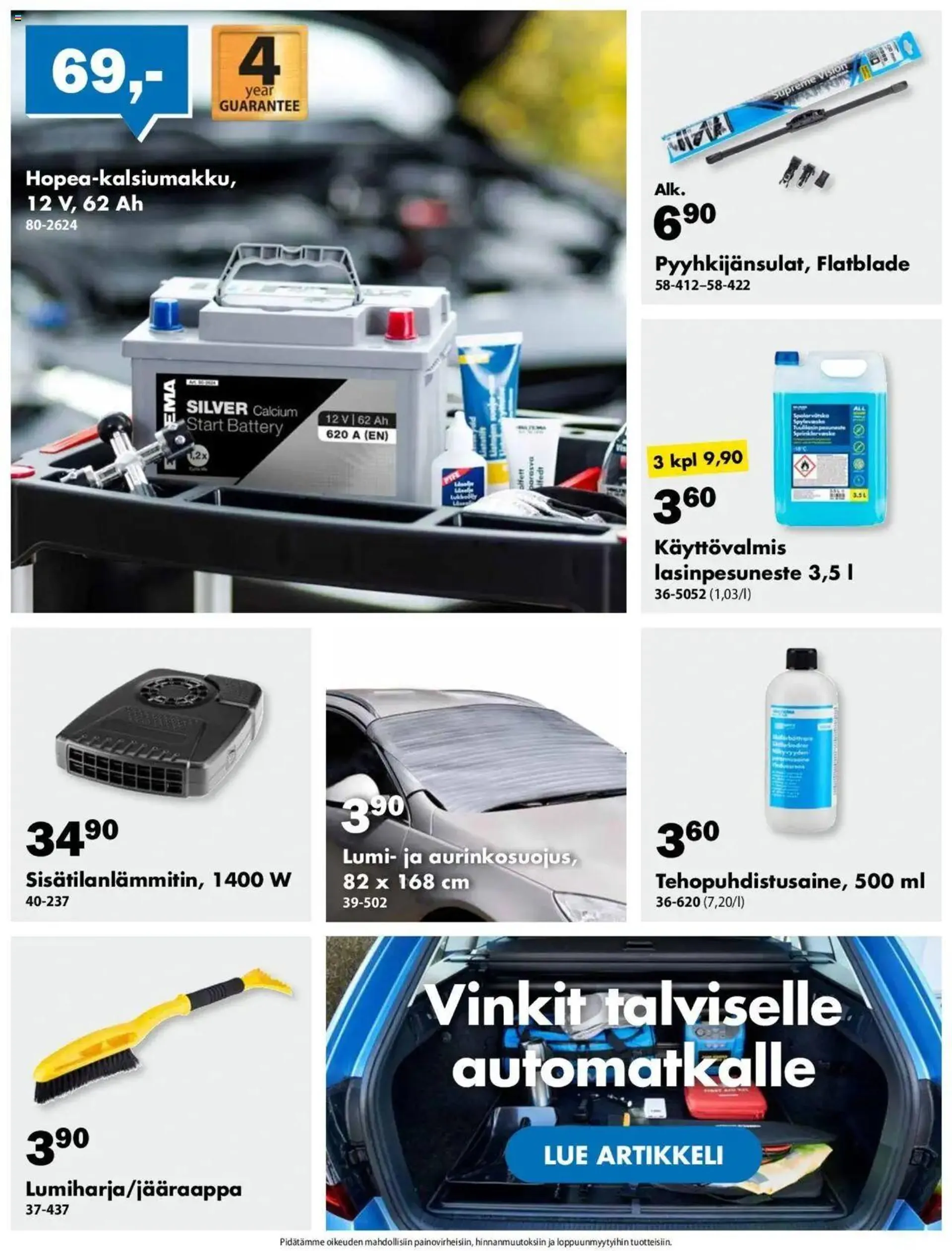 Biltema tarjoukset voimassa alkaen 2. lokakuuta - 31. joulukuuta 2024 - Tarjouslehti sivu 15