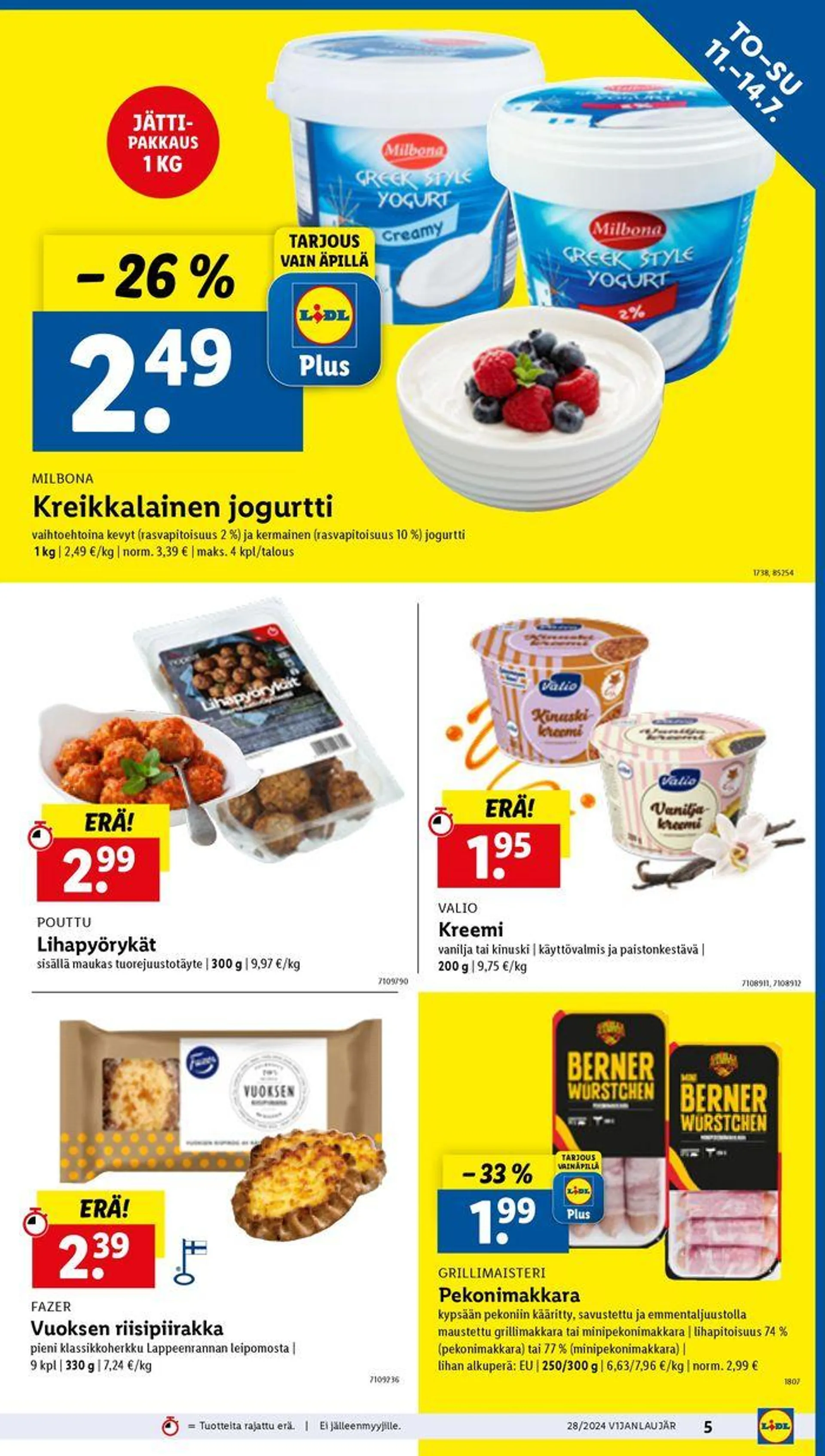 Alennukset ja kampanjat - 8