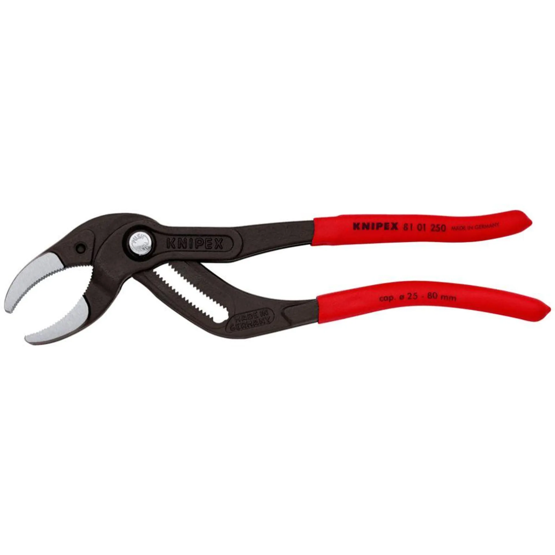 Knipex® 81 01 250 tartuntapihdit putkille 25-80 mm