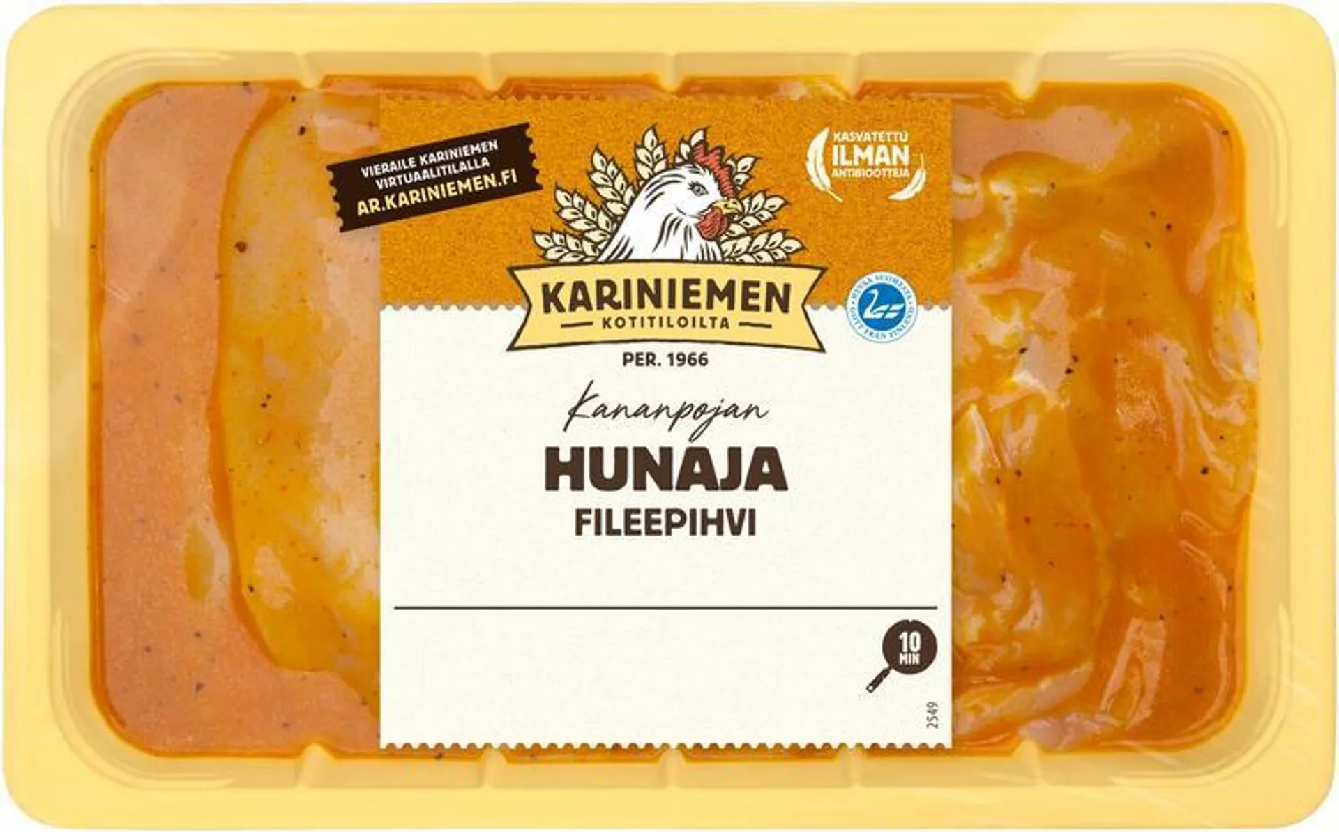 Kariniemen Kananpojan fileepihvi hunaja 1 kg