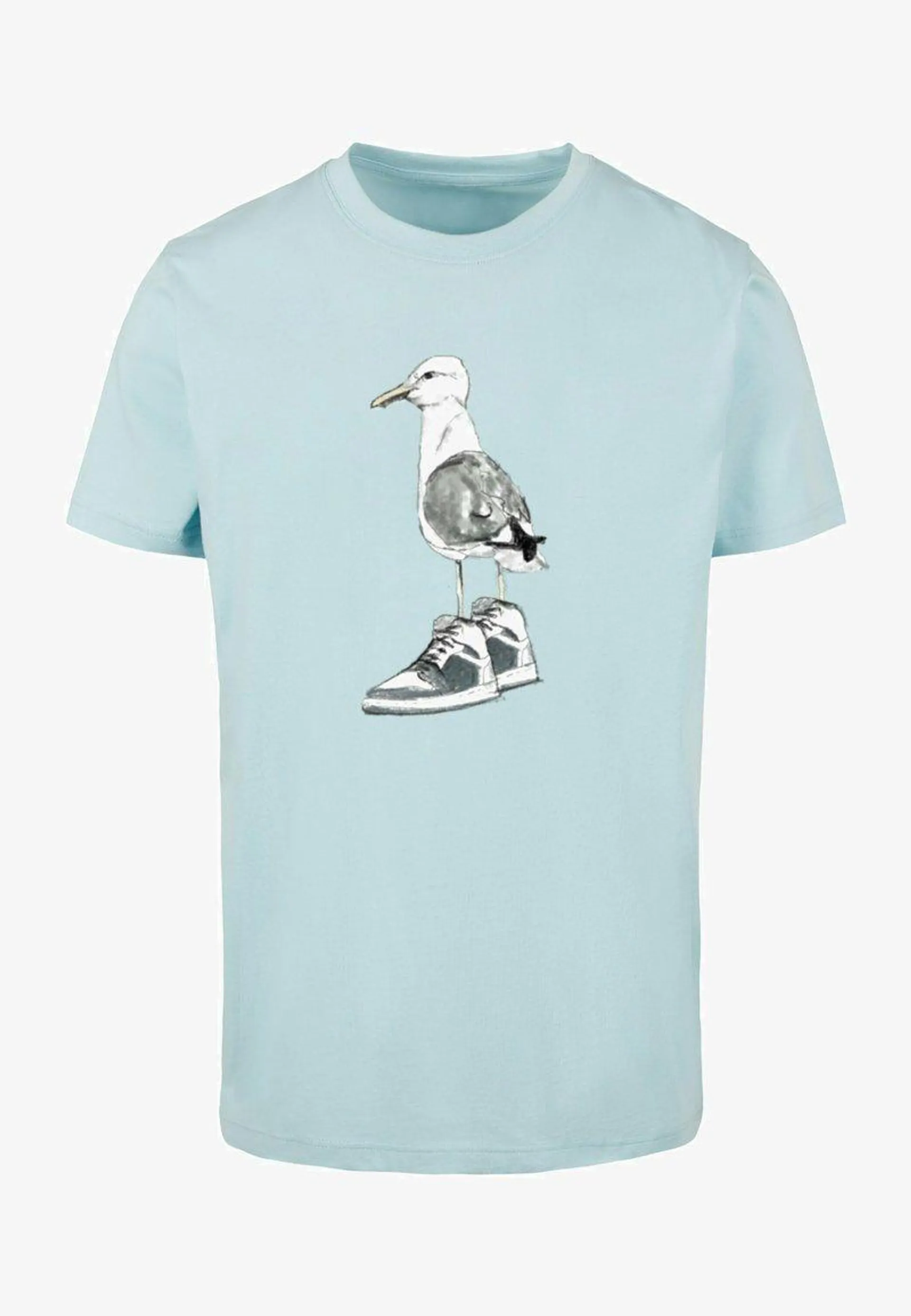 SEAGULL SNEAKERS TEE - Printtipaita