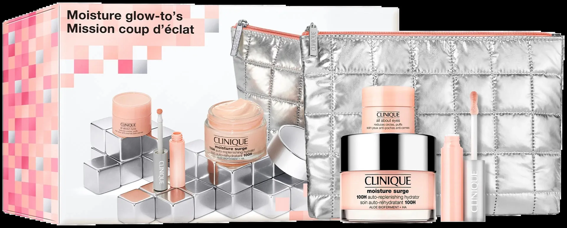 Clinique Moisture Glow-To's ihonhoitopakkaus