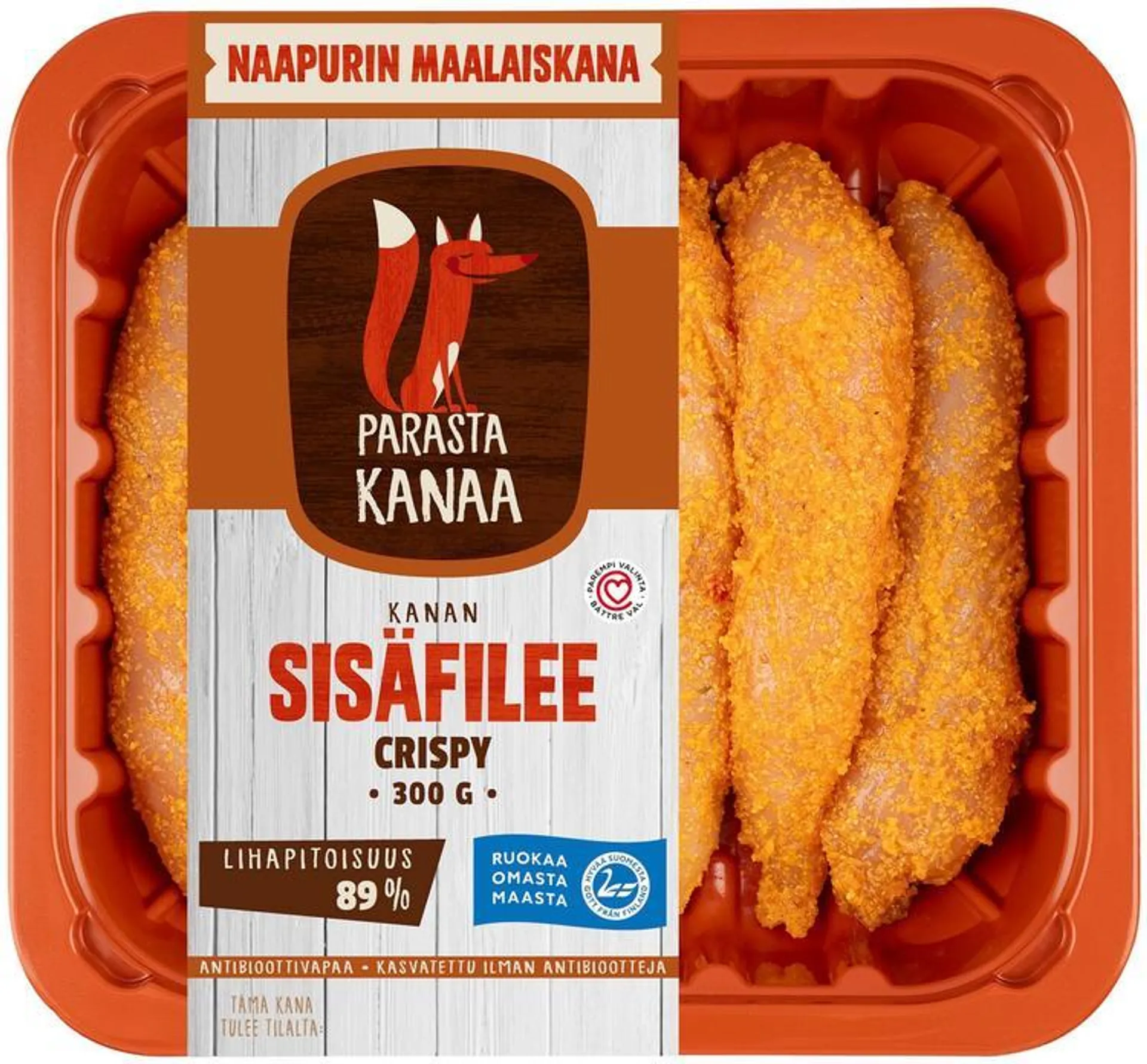 Naapurin Maalaiskanan sisäfilee, crispy 300g