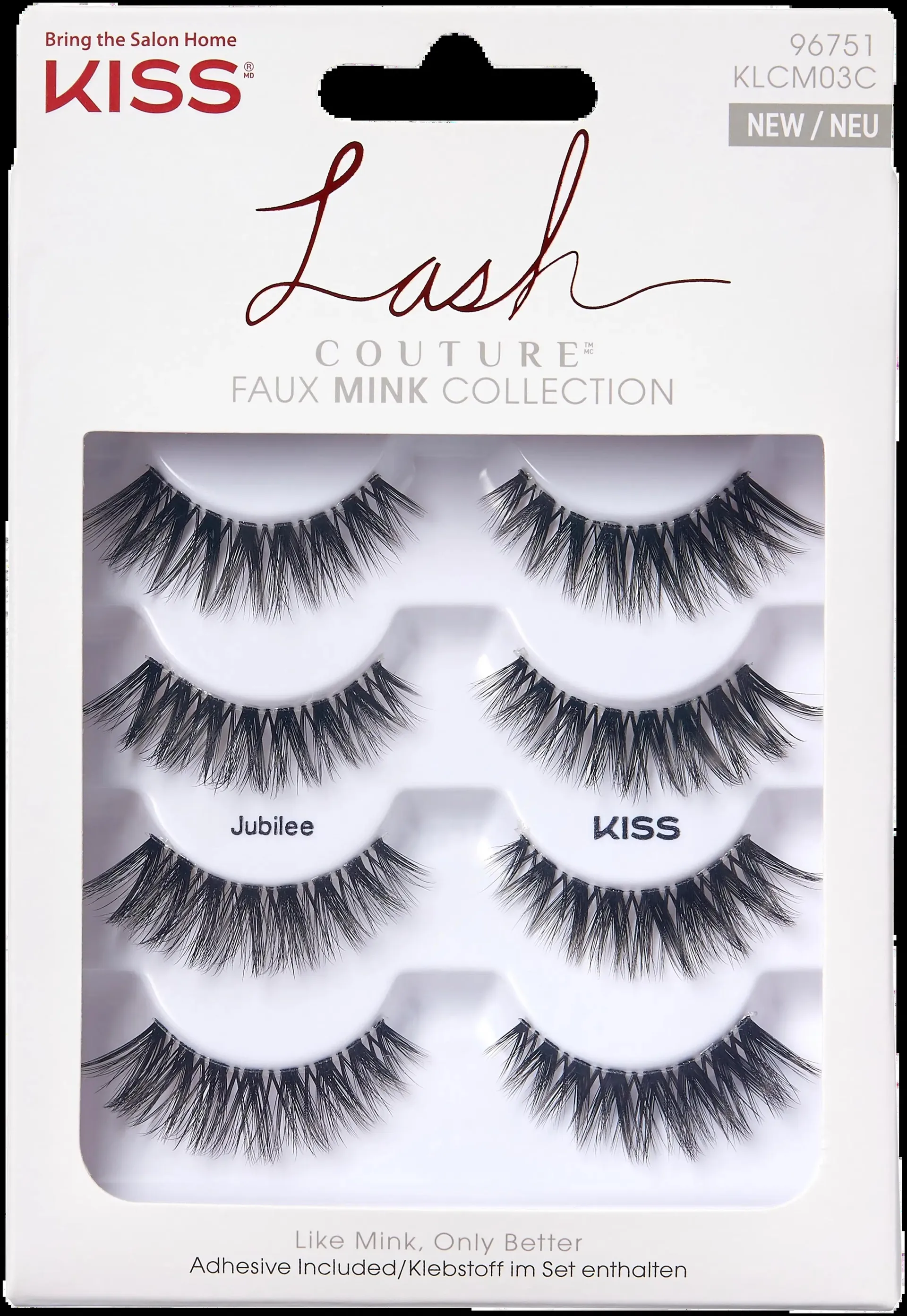 Kiss Lash Couture irtoripset Multi Jubilee 4paria