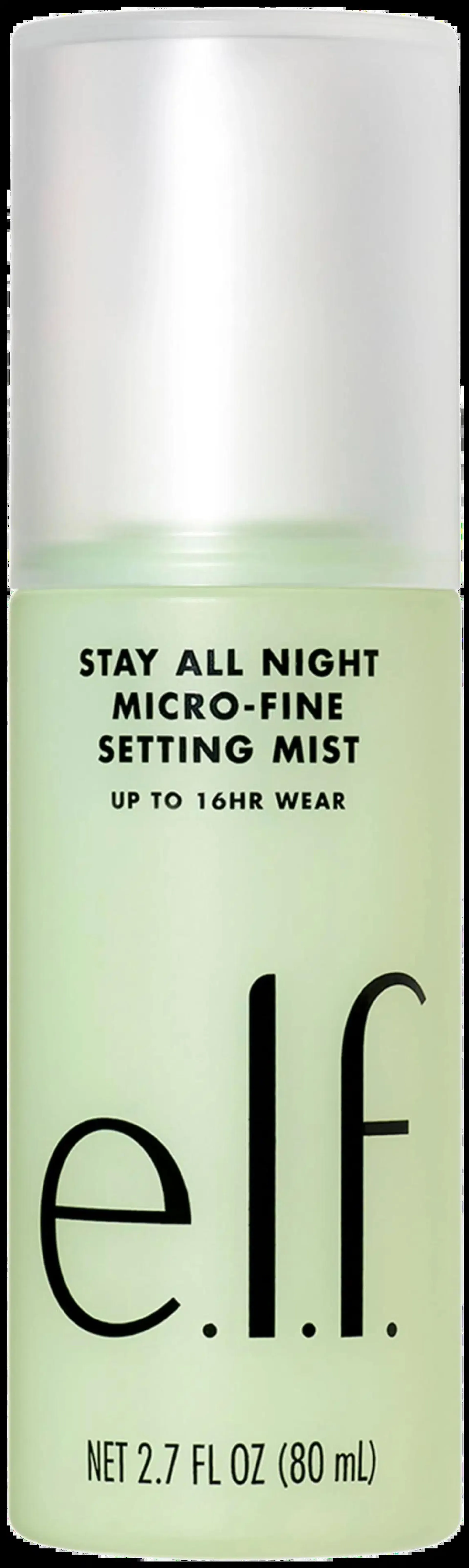 e.l.f. cosmetics Stay All Night Micro-Fine Setting Mist meikinkiinnityssuihke 80 ml