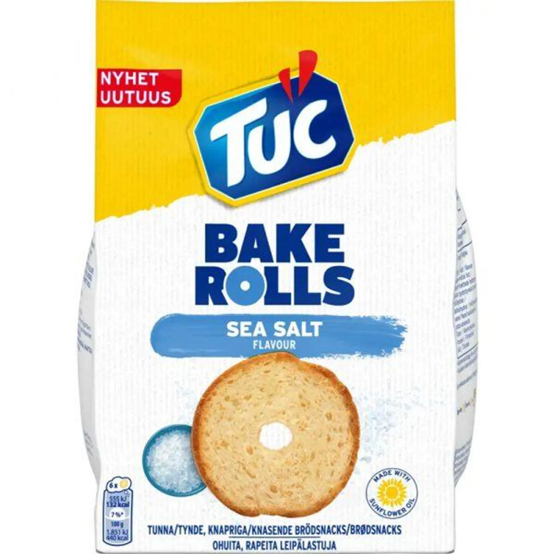 TUC BAKE ROLLS SALT 150g (2.49)