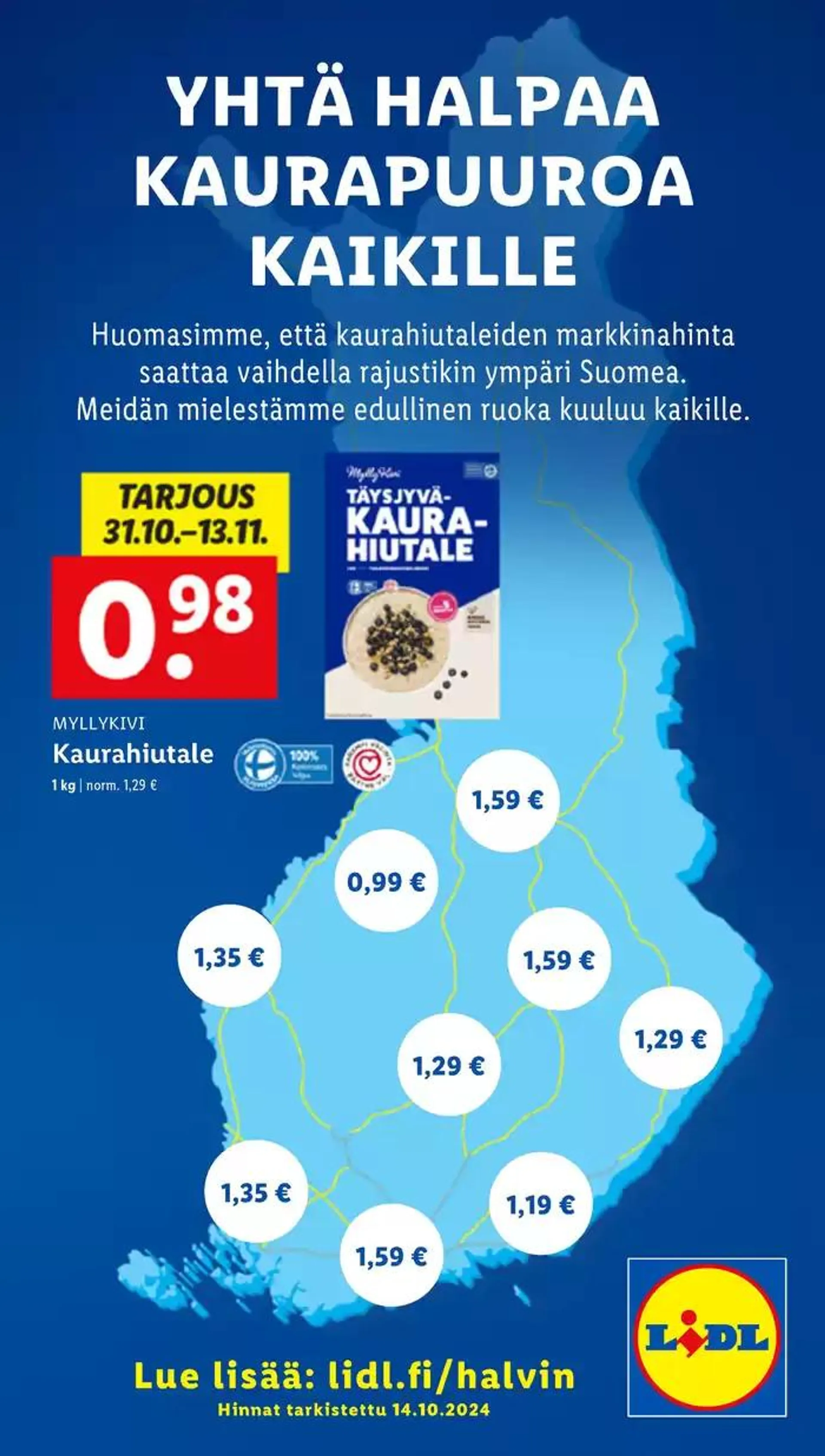 Parhaat diilimme sinulle voimassa alkaen 28. lokakuuta - 6. marraskuuta 2024 - Tarjouslehti sivu 24