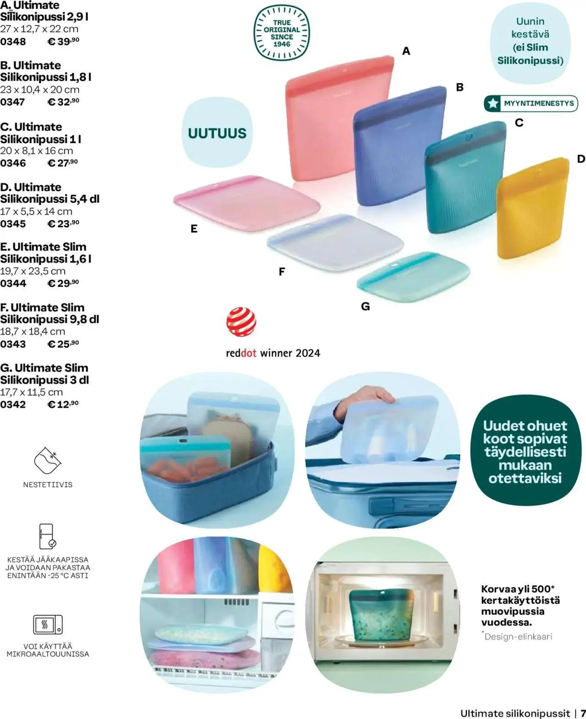 Tupperware tarjoukset - Syksy/Talvi 2024/25 voimassa alkaen 1. syyskuuta - 31. tammikuuta 2025 - Tarjouslehti sivu 7