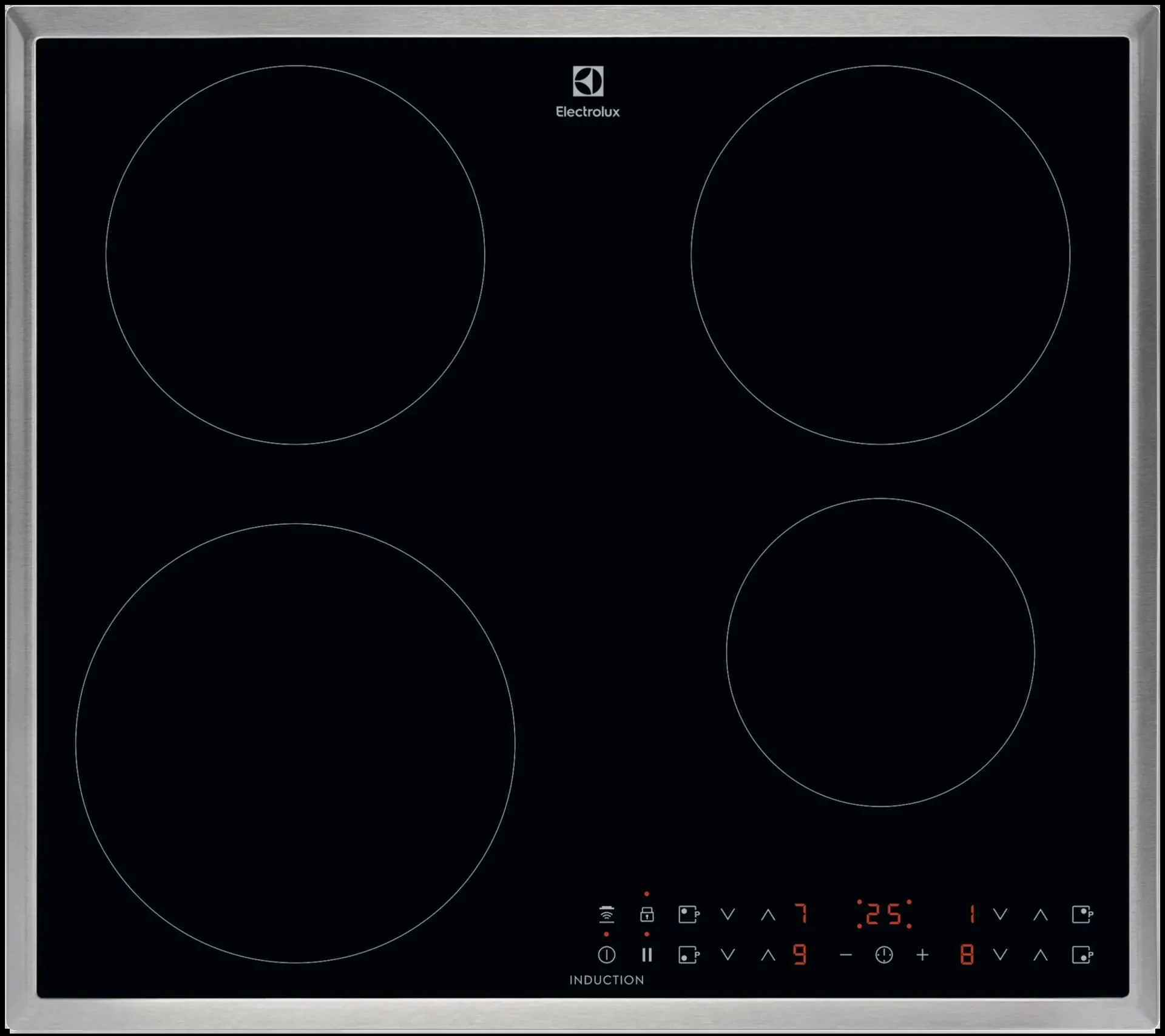 Electrolux induktiotaso HOI630MF musta reunus