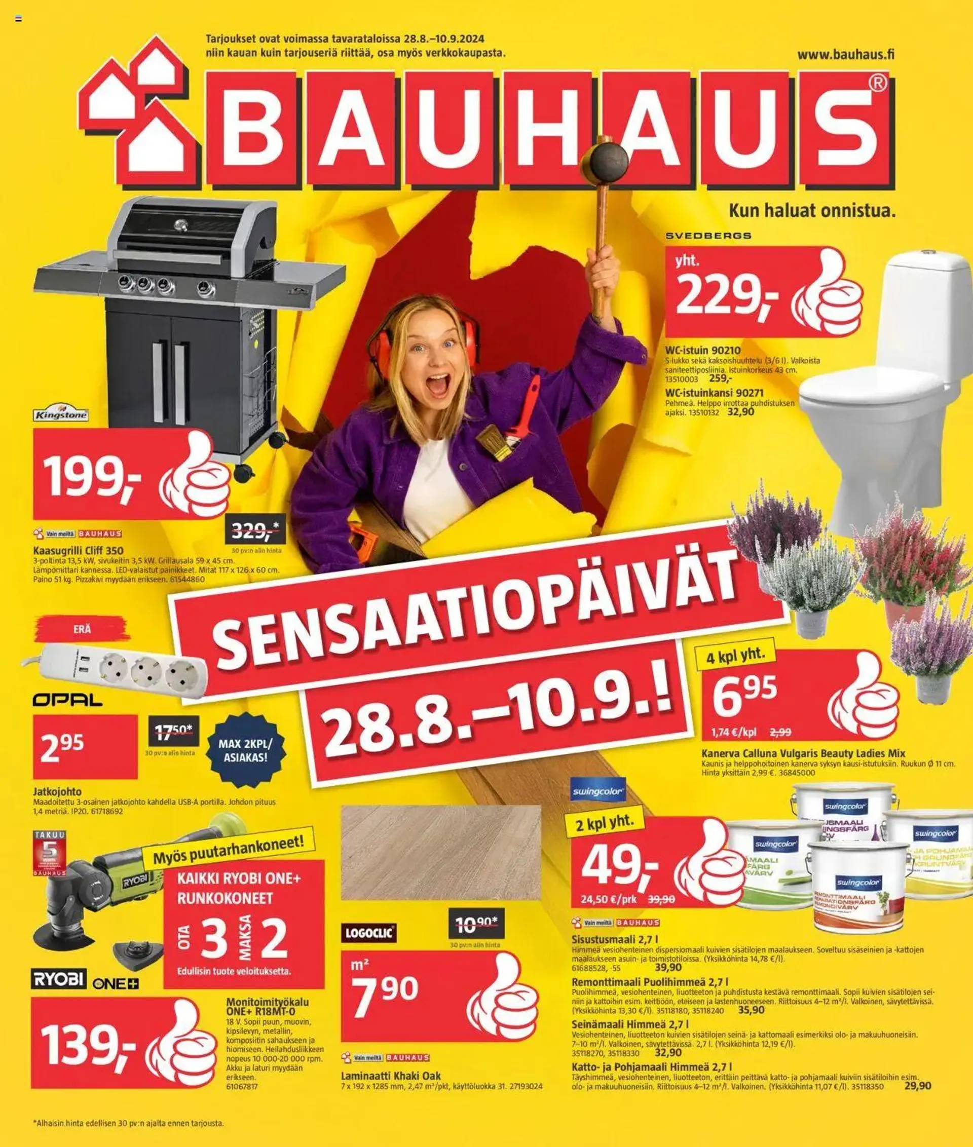 Bauhaus tarjoukset - 0