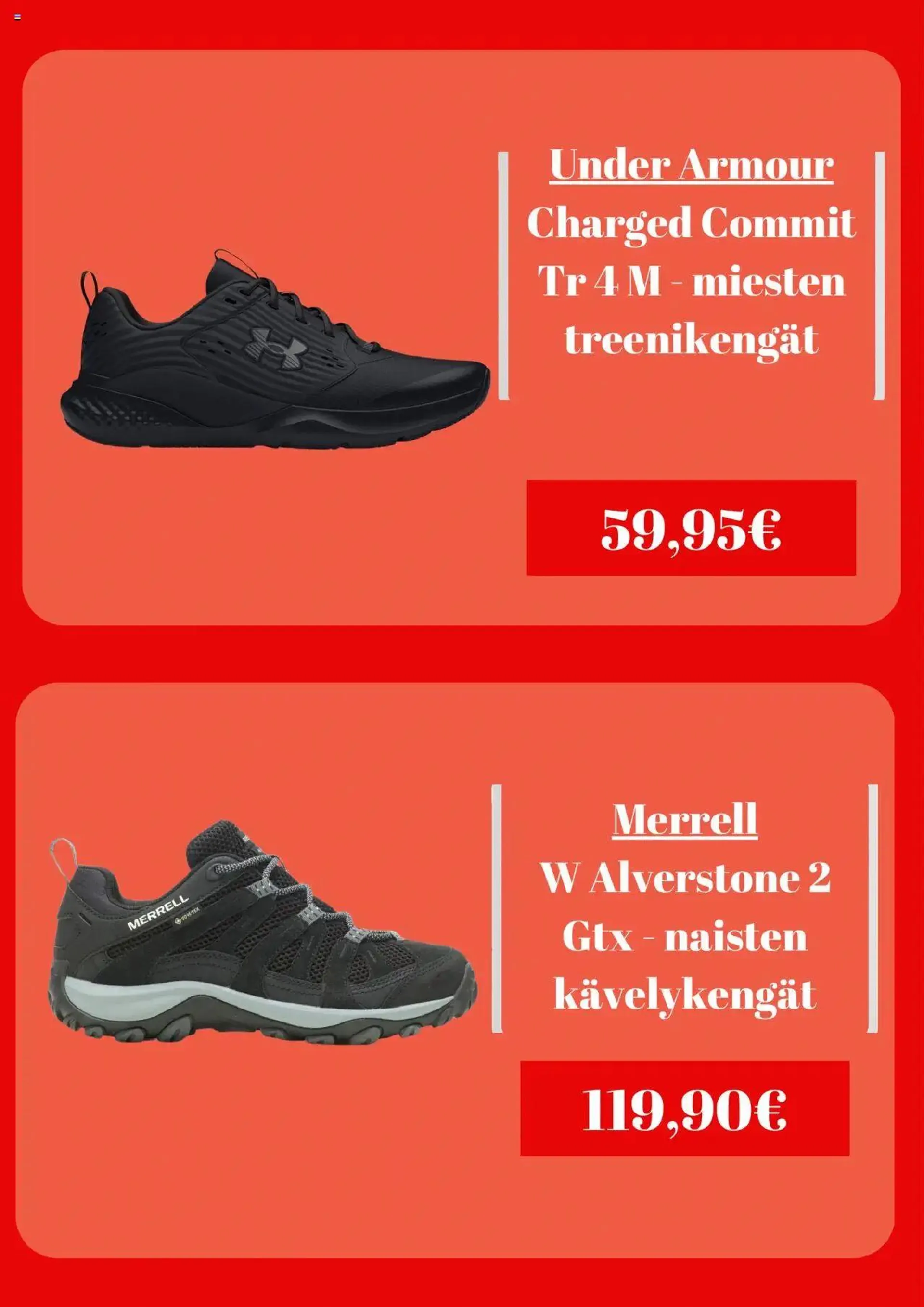 Budget Sport tarjoukset voimassa alkaen 14. lokakuuta - 29. lokakuuta 2024 - Tarjouslehti sivu 4