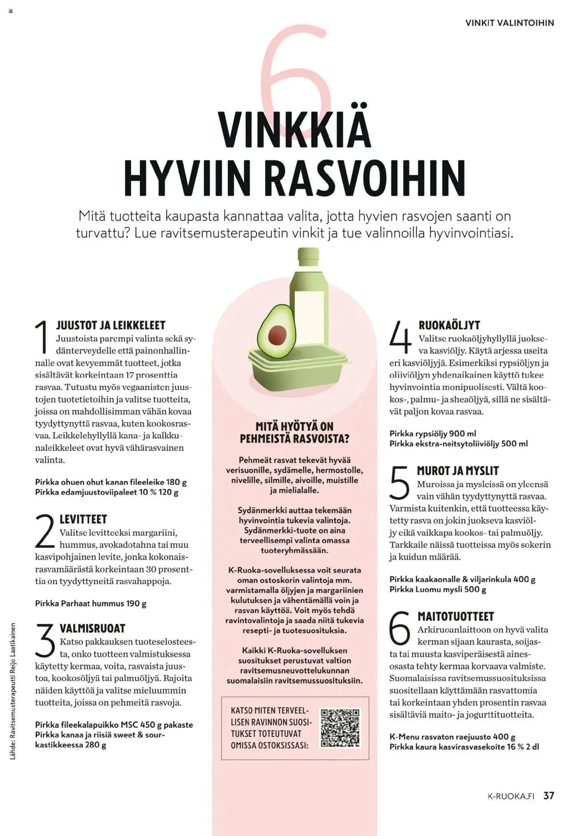 K-Supermarket - K-Ruoka voimassa alkaen 25. syyskuuta - 26. marraskuuta 2024 - Tarjouslehti sivu 37