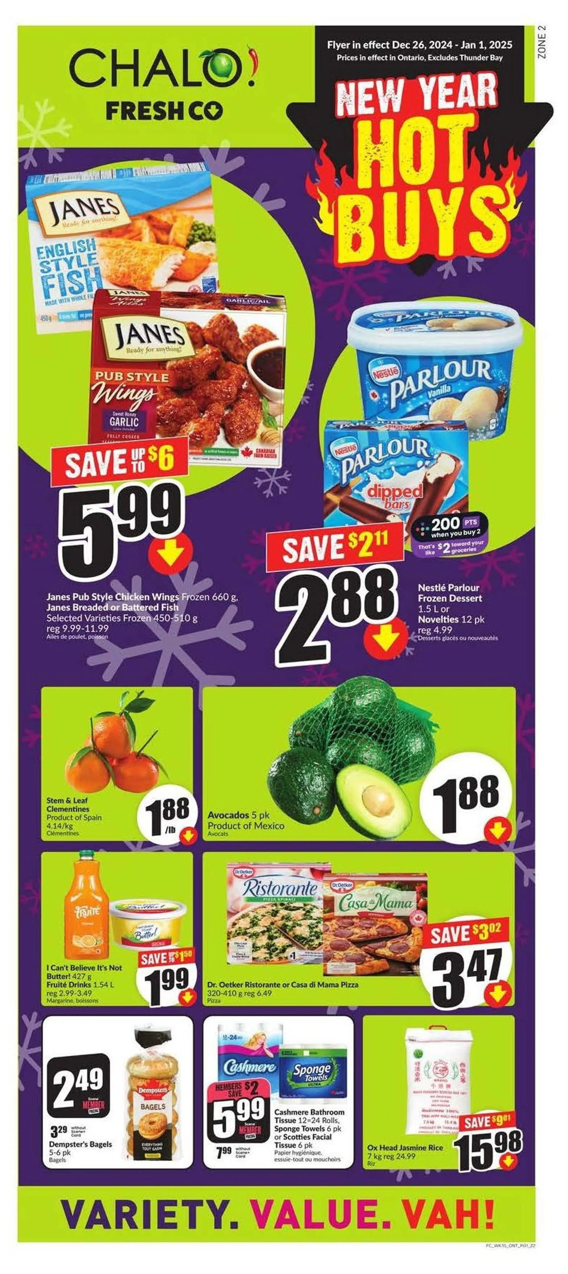 FreshCo Weekly Ad from December 26 to January 1 2025 - flyer page 