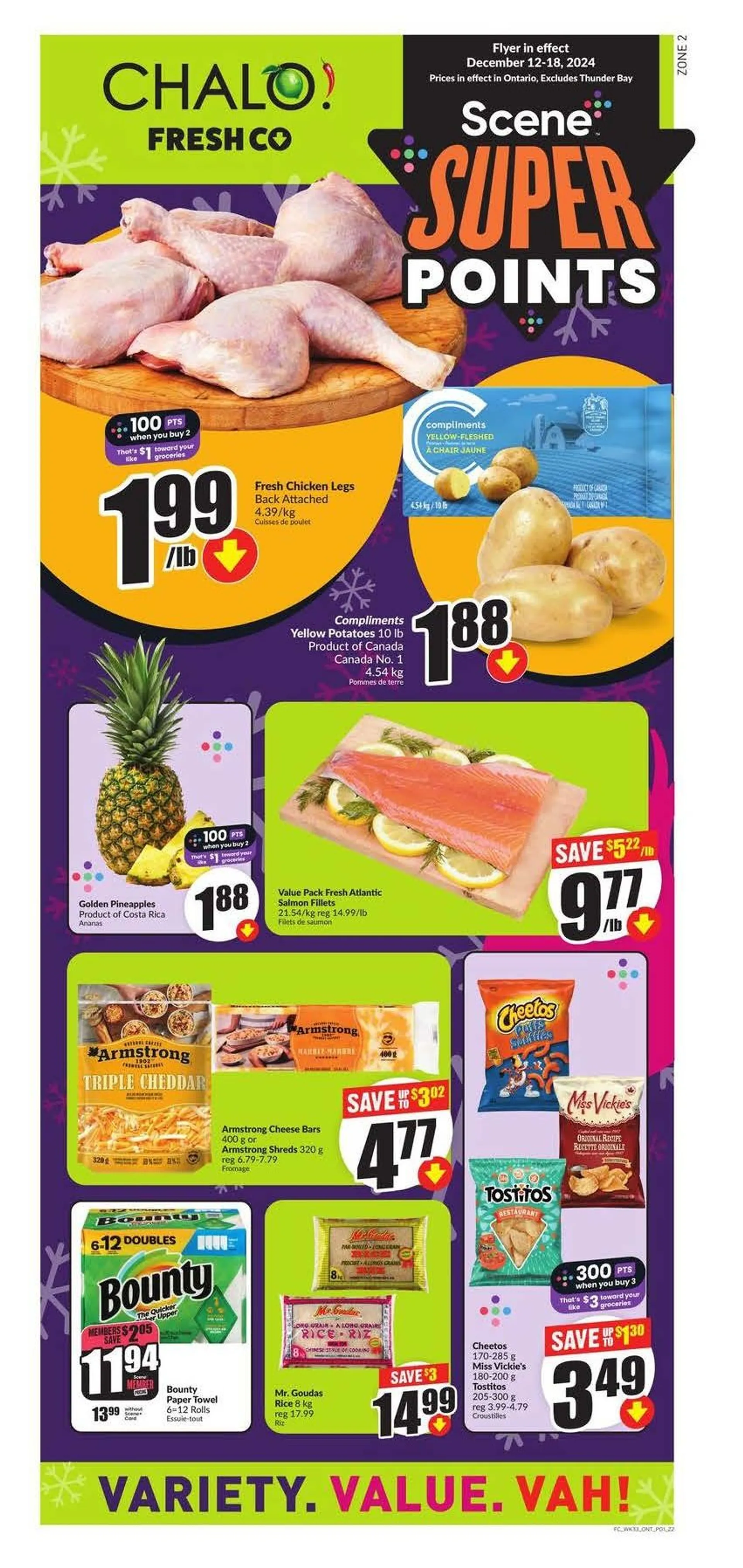 Freshco. Weekly Ad from December 12 to December 18 2024 - flyer page 