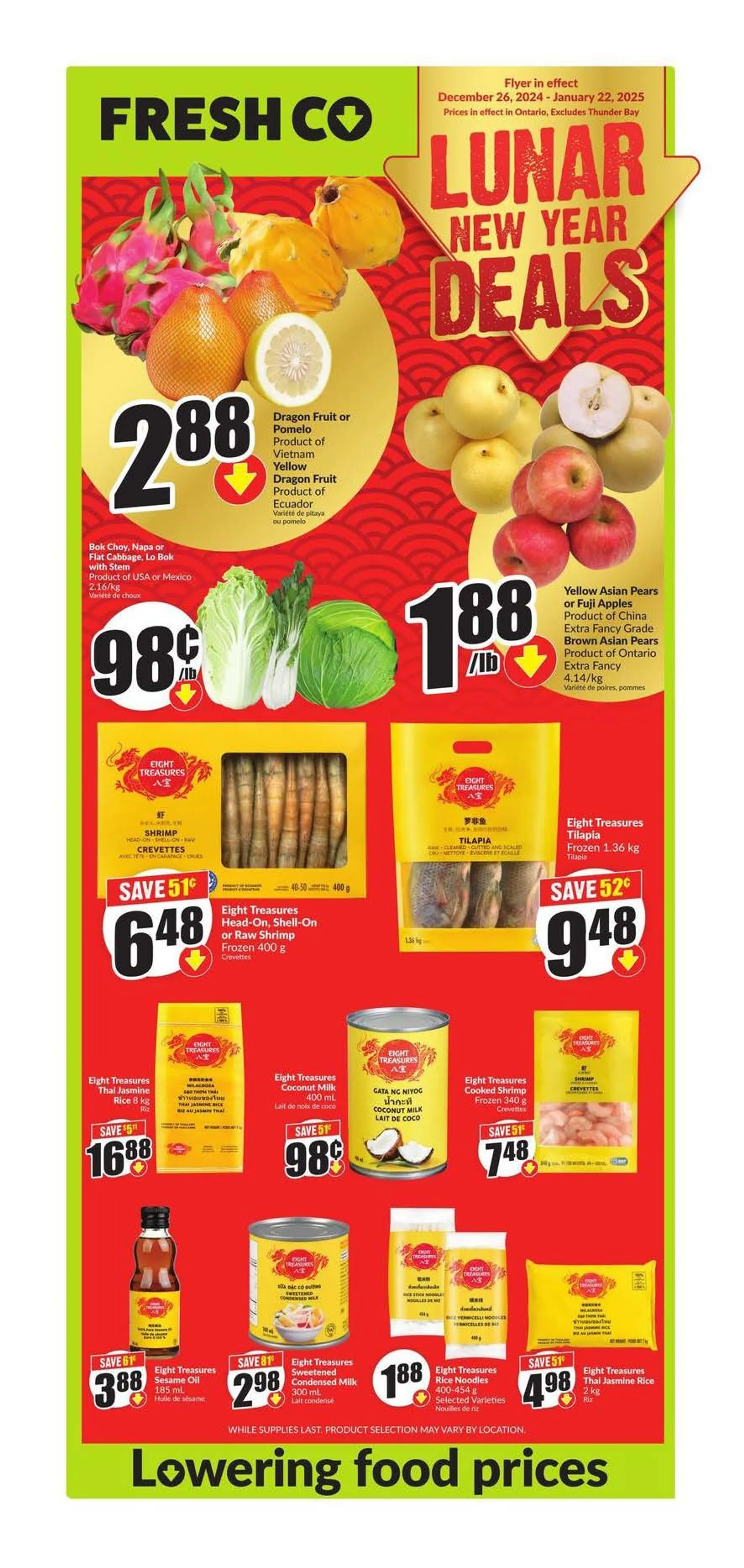 FreshCo Weekly Ad from December 26 to January 22 2025 - flyer page 