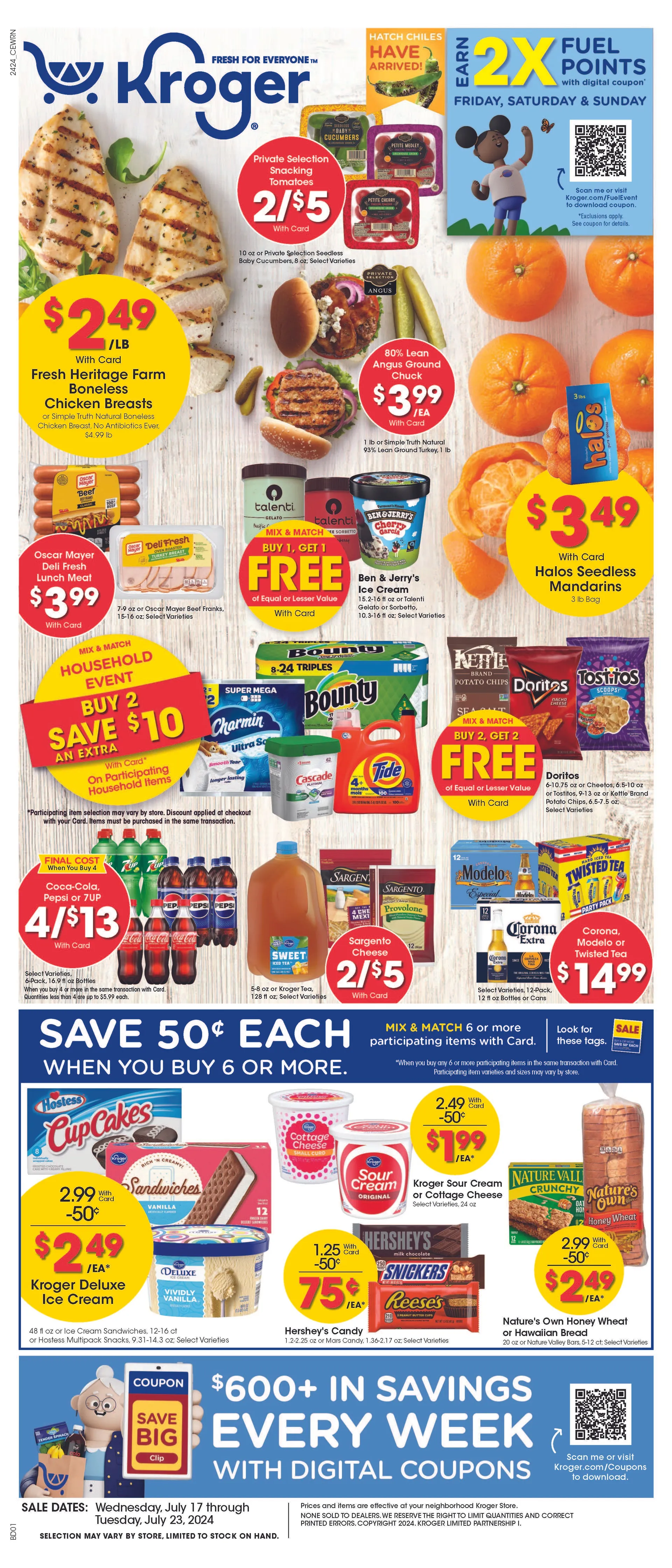 Weekly ad Kroger Weekly Ad from July 16 to July 24 2024 - Page 1