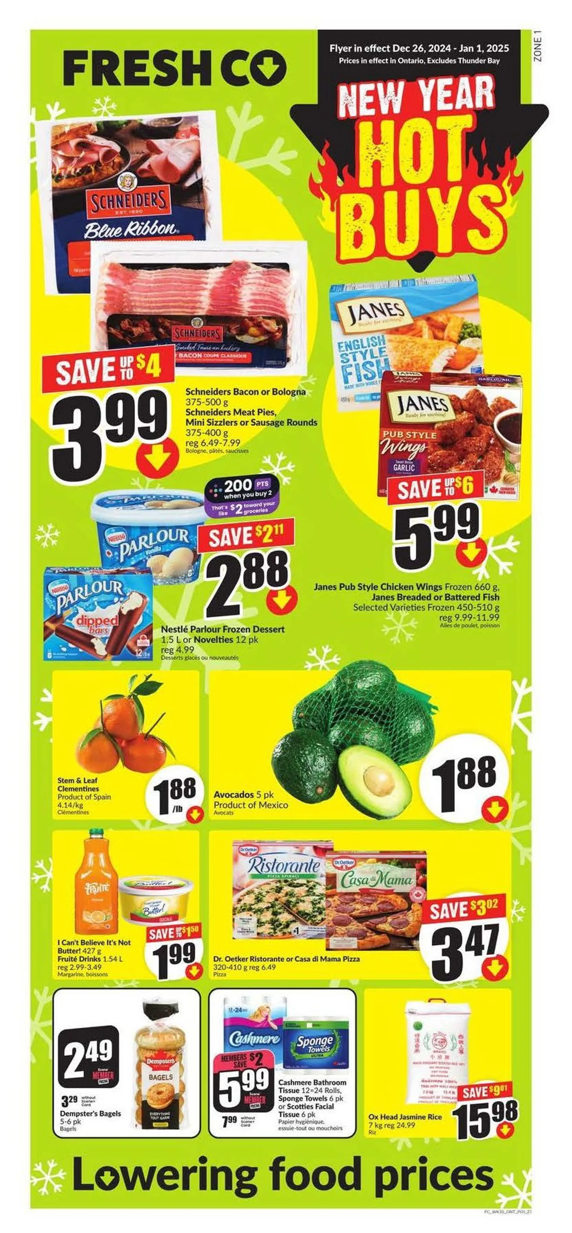 FreshCo Deals & discounts from December 26 to January 1 2025 - flyer page 