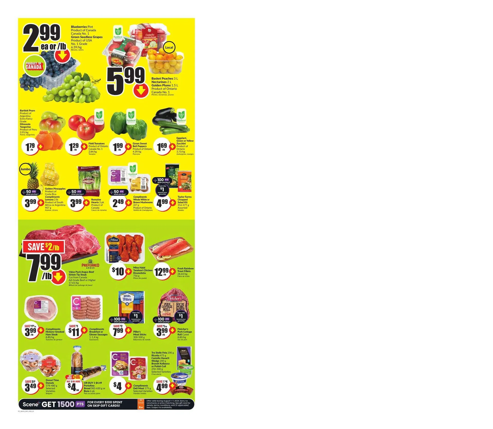 FreshCo Weekly Ad from August 1 to August 7 2024 - flyer page 3