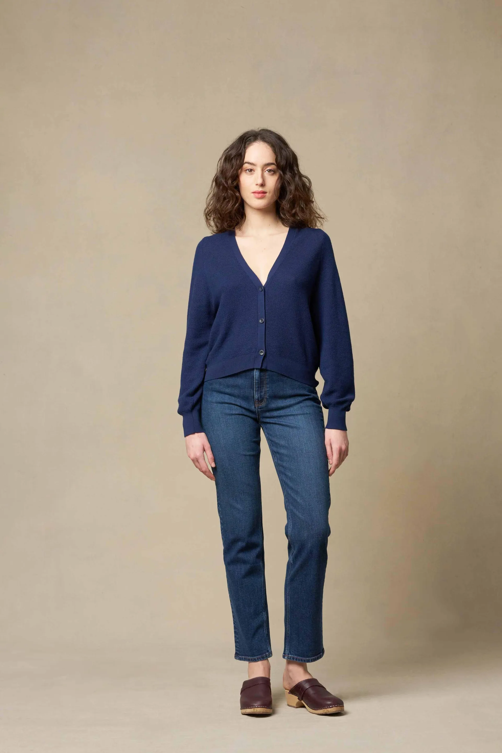 MURIEL CARDIGAN - NAVY