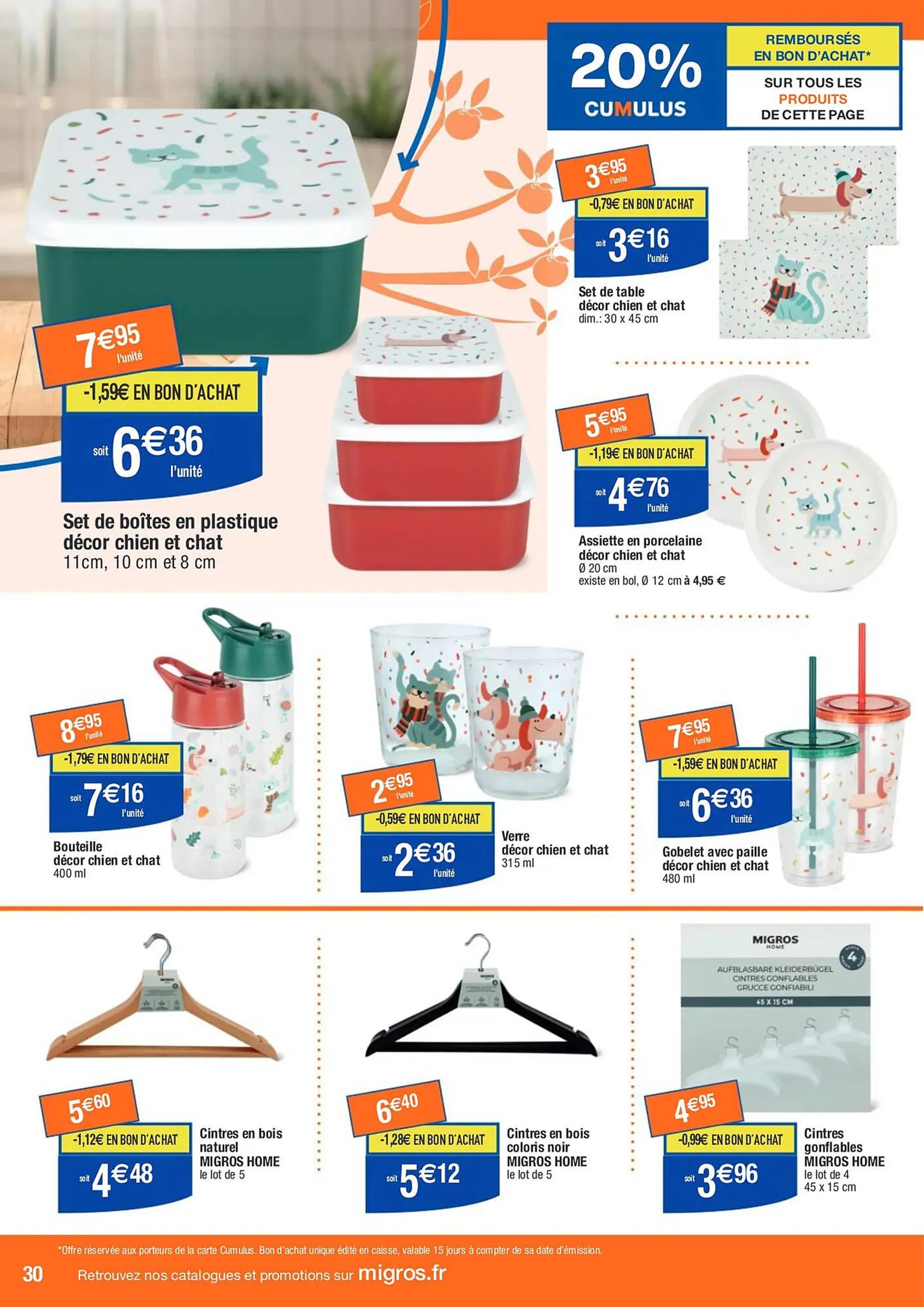 Catalogue Migros du 24 septembre au 6 octobre 2024 - Catalogue page 30