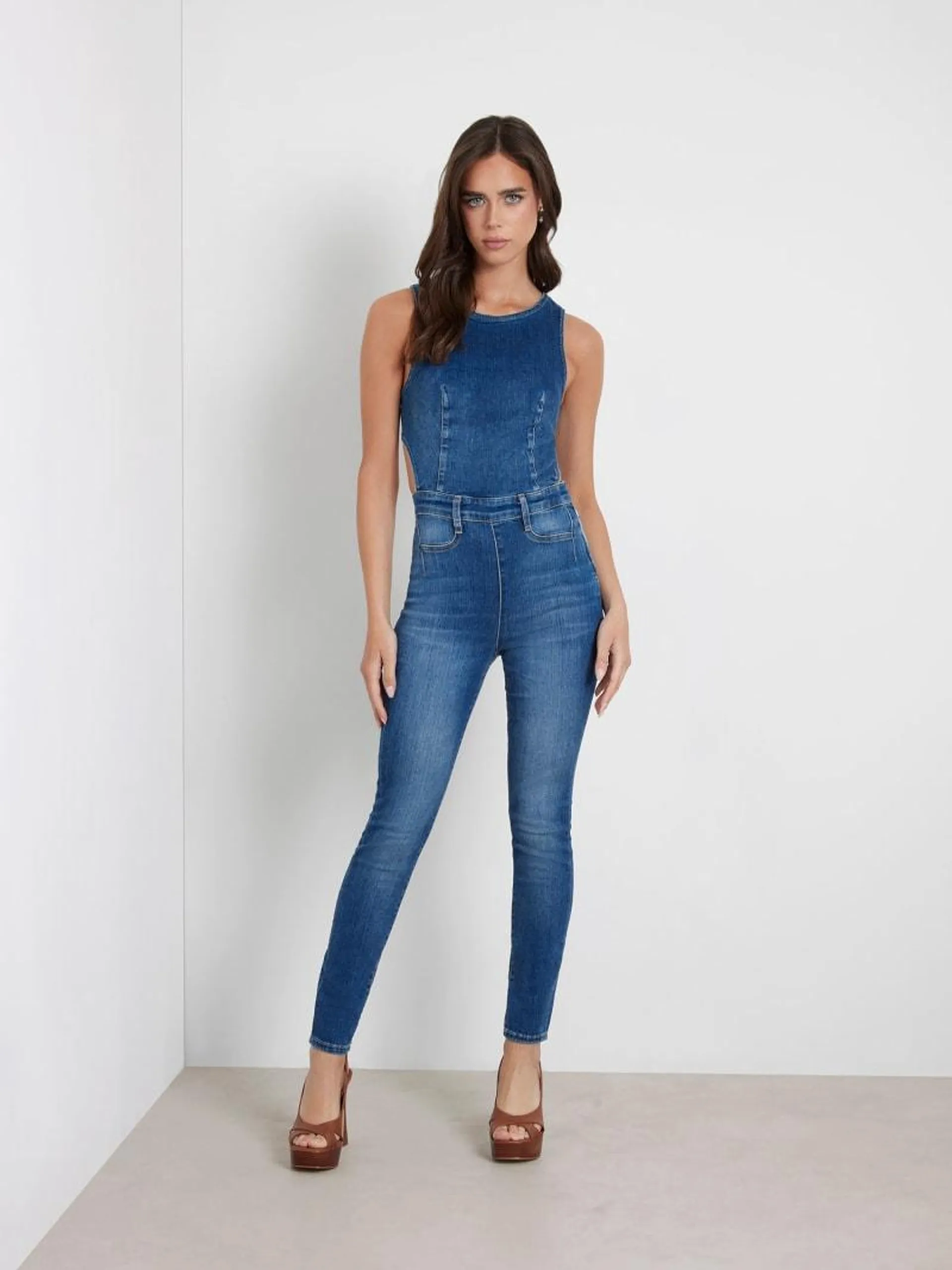 Combinaison jean skinny