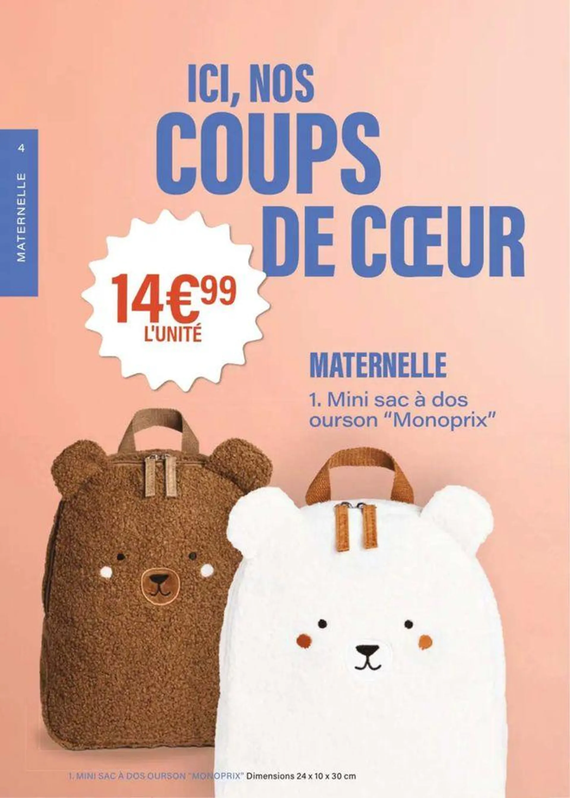  DES CARTABLES EN PLEIN ÉTÉ, ILS ONT INTÉRÊT À ÊTRE BEAUX. du 28 juin au 8 septembre 2024 - Catalogue page 4