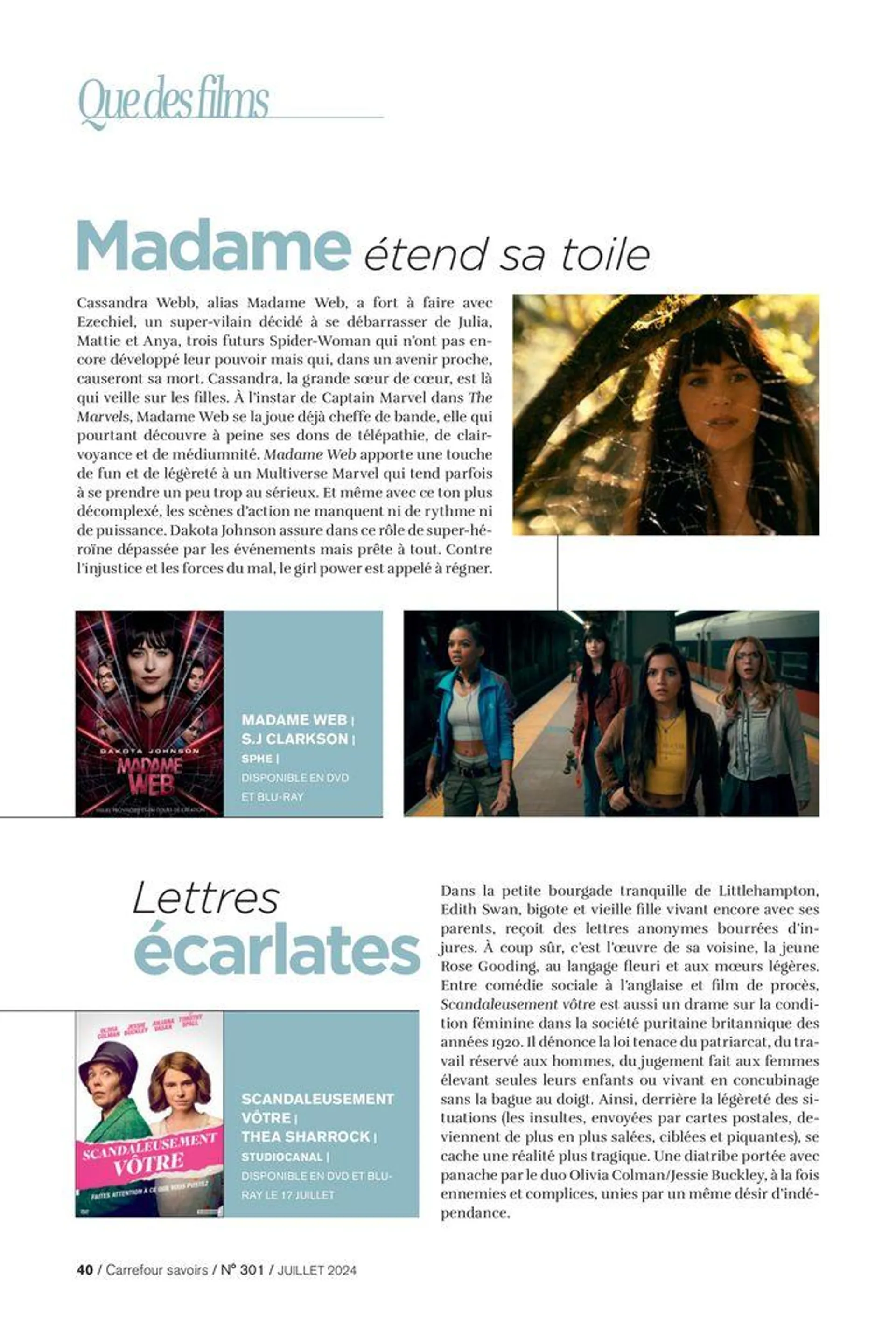 À chacun sa culture du 2 juillet au 30 juillet 2024 - Catalogue page 40