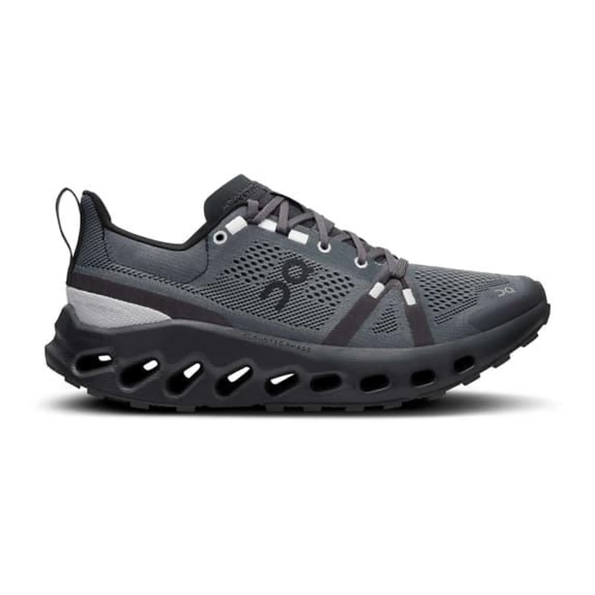 Chaussures On Cloudsurfer Trail gris foncé femme