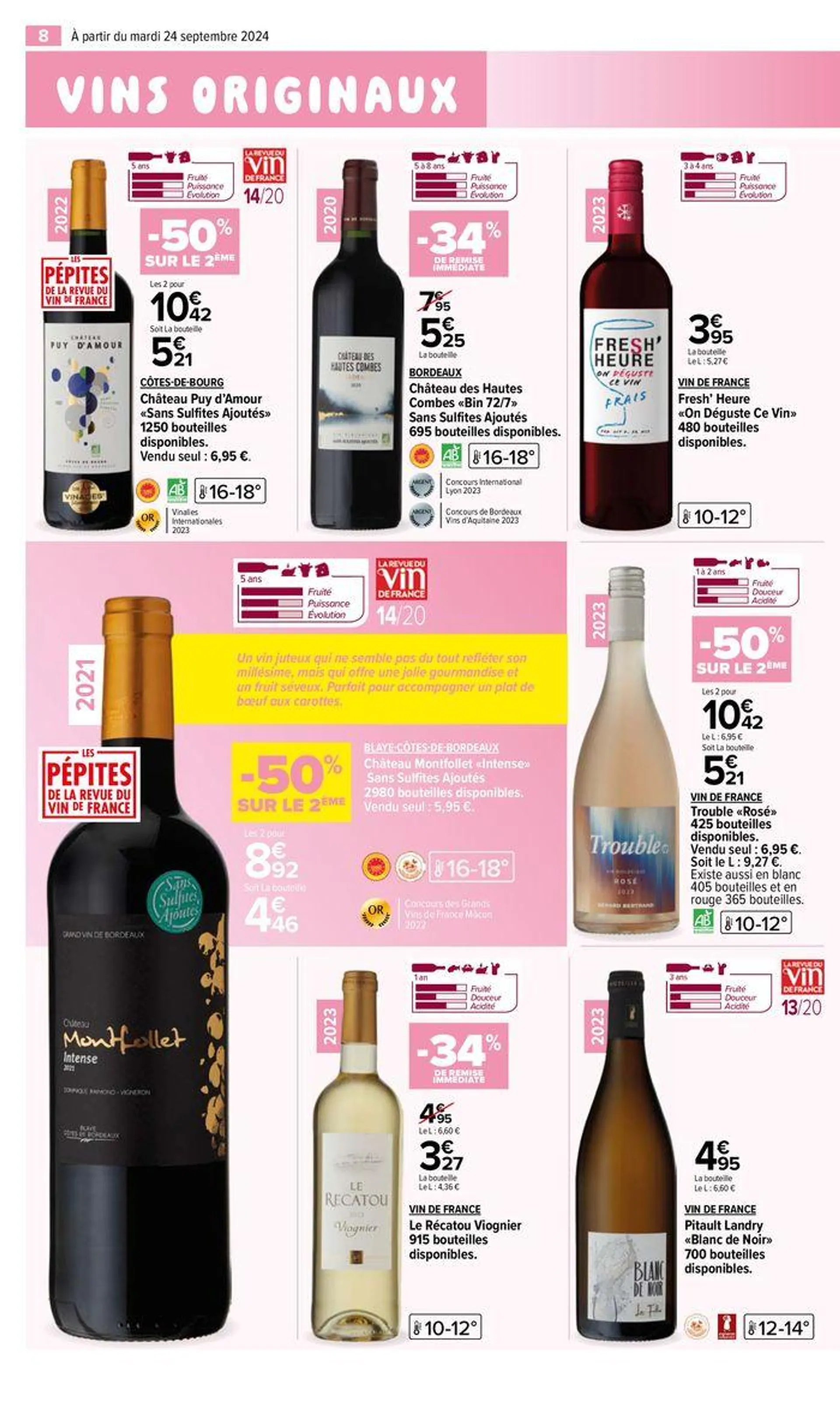 FOIRE AUX VINS D'AUTOMNE du 24 septembre au 7 octobre 2024 - Catalogue page 10