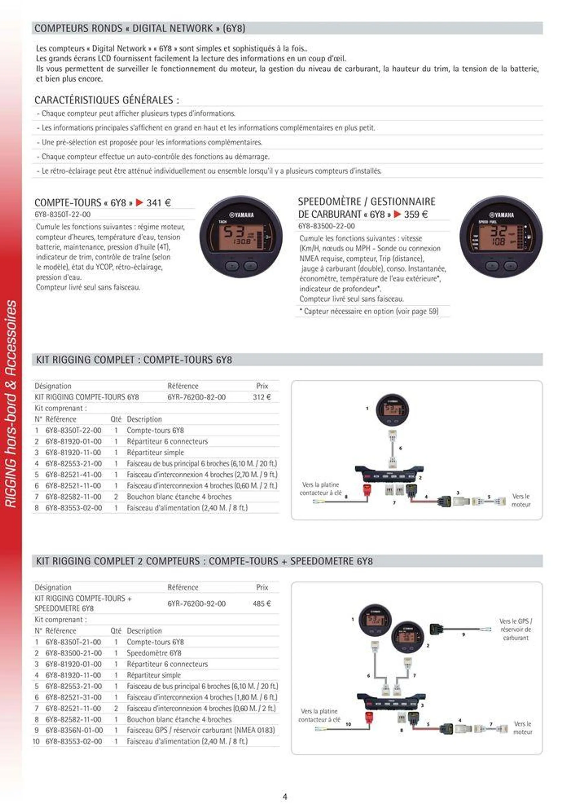 Catalogue Yamaha Marine - Accessoires Marine 2024 - 47