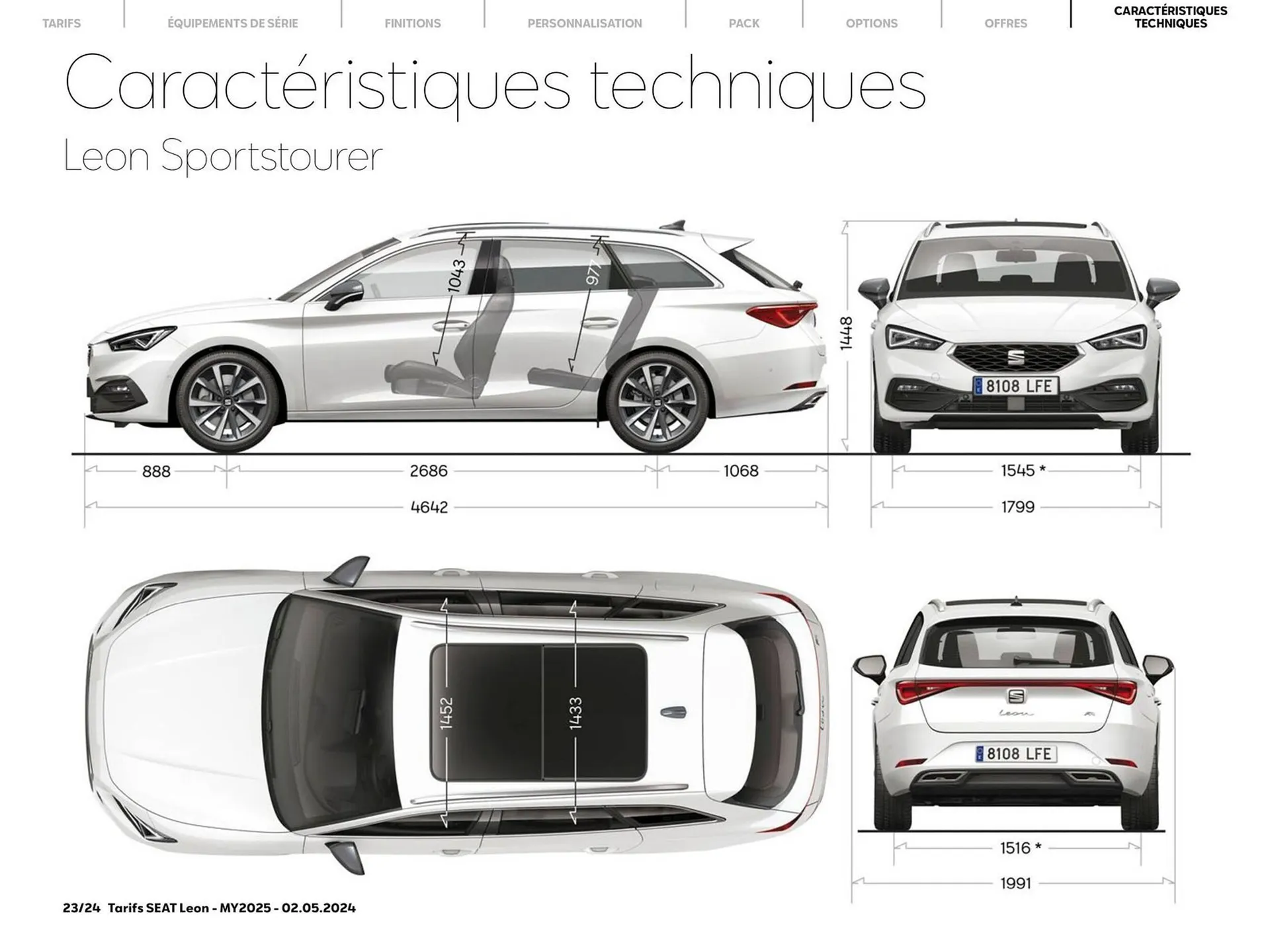 Catalogue SEAT  Leon 5 portes du 7 mai au 7 mai 2025 - Catalogue page 23