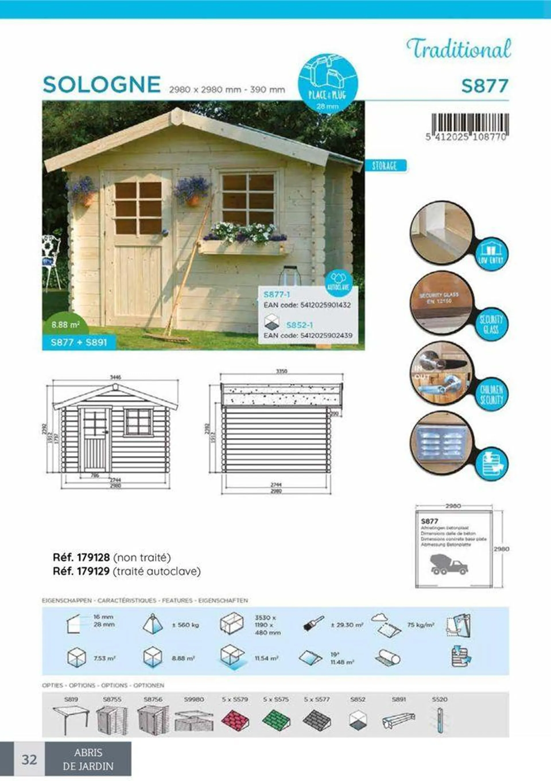 Abris de Jardin du 31 janvier au 31 décembre 2024 - Catalogue page 29