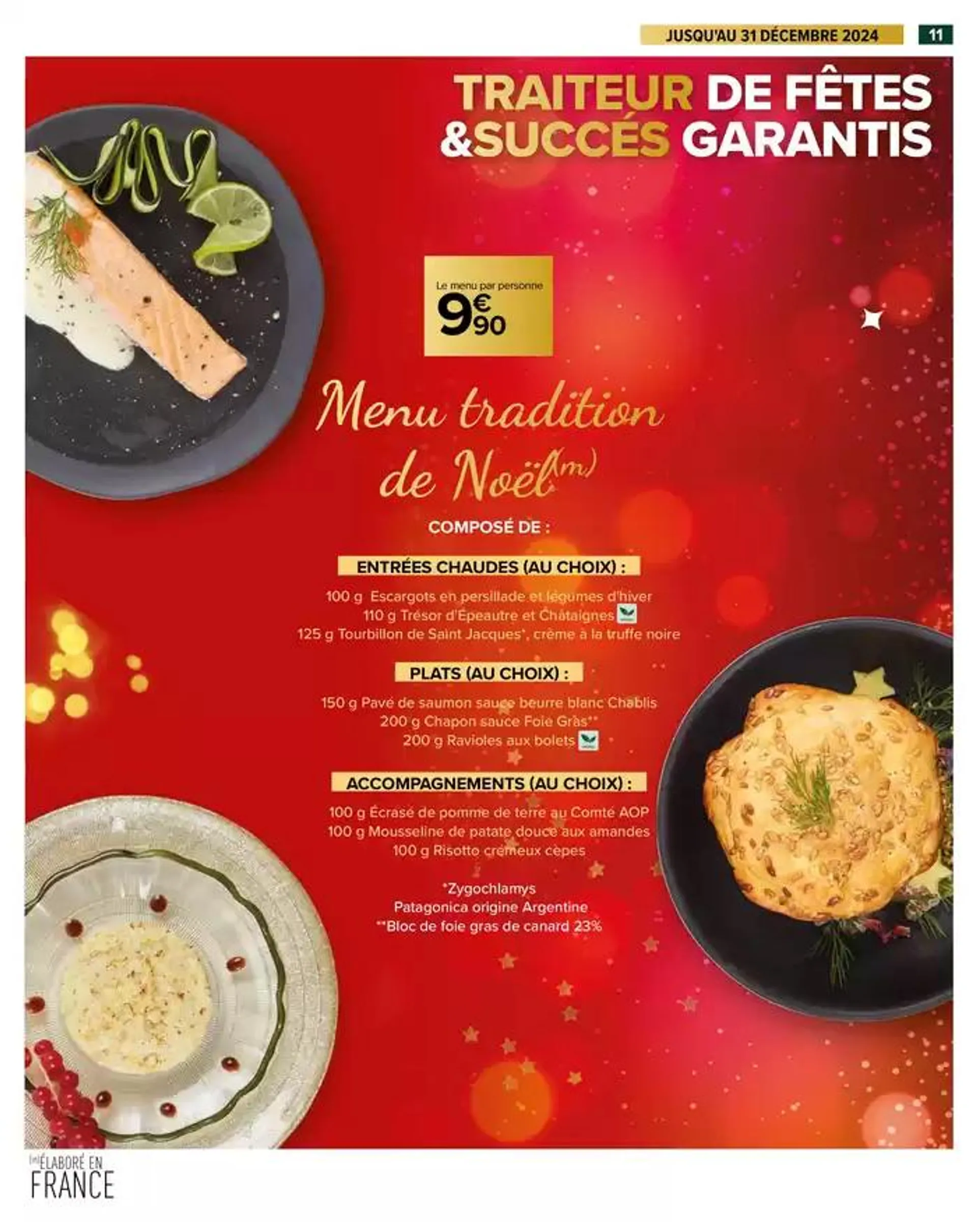 JOYEUX NOËL & MEILLEURS PRIX - 30% D'ÉCONOMIES du 10 décembre au 24 décembre 2024 - Catalogue page 17