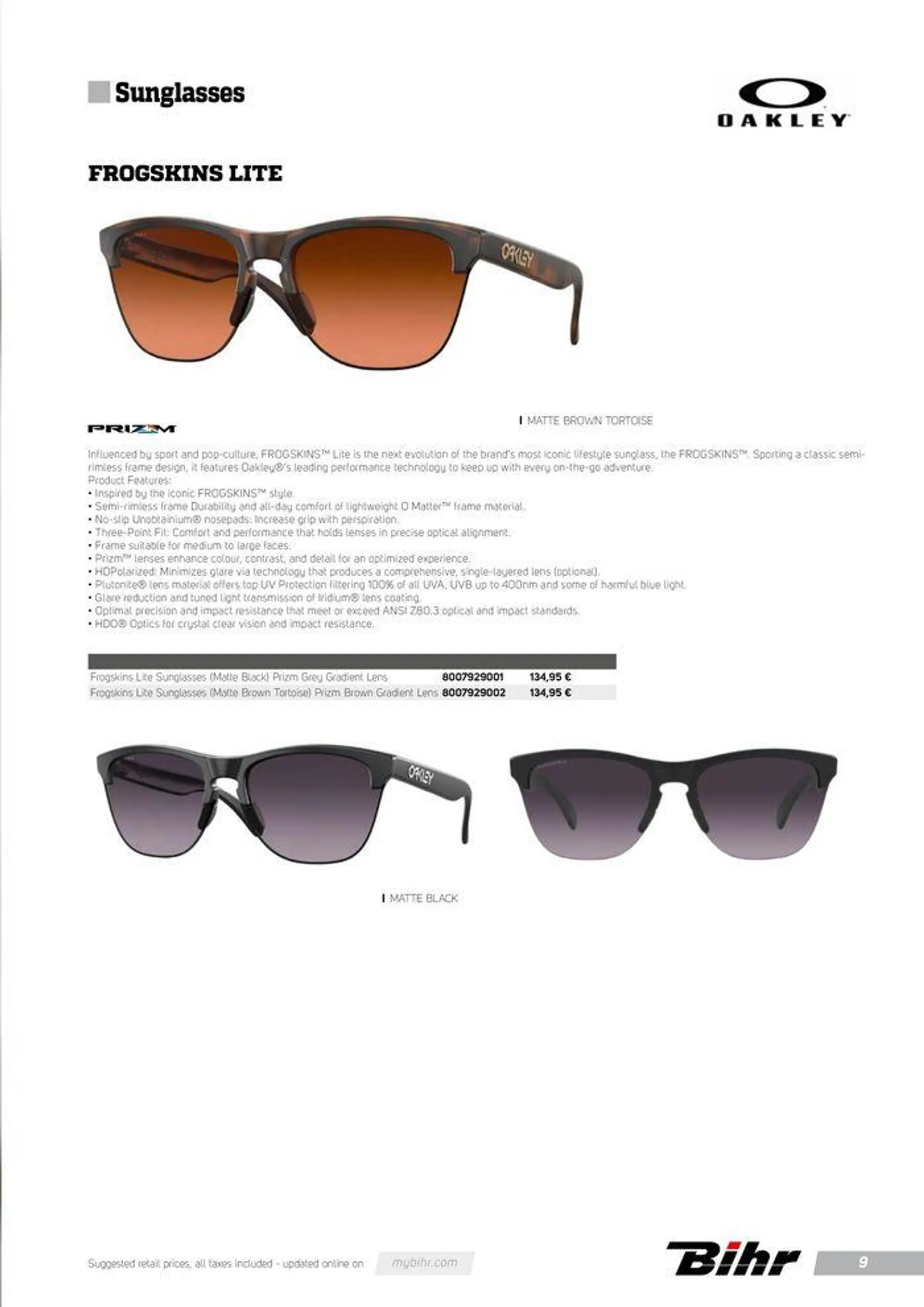 Lunettes de soleil OAKLEY Automne 2024 - 9