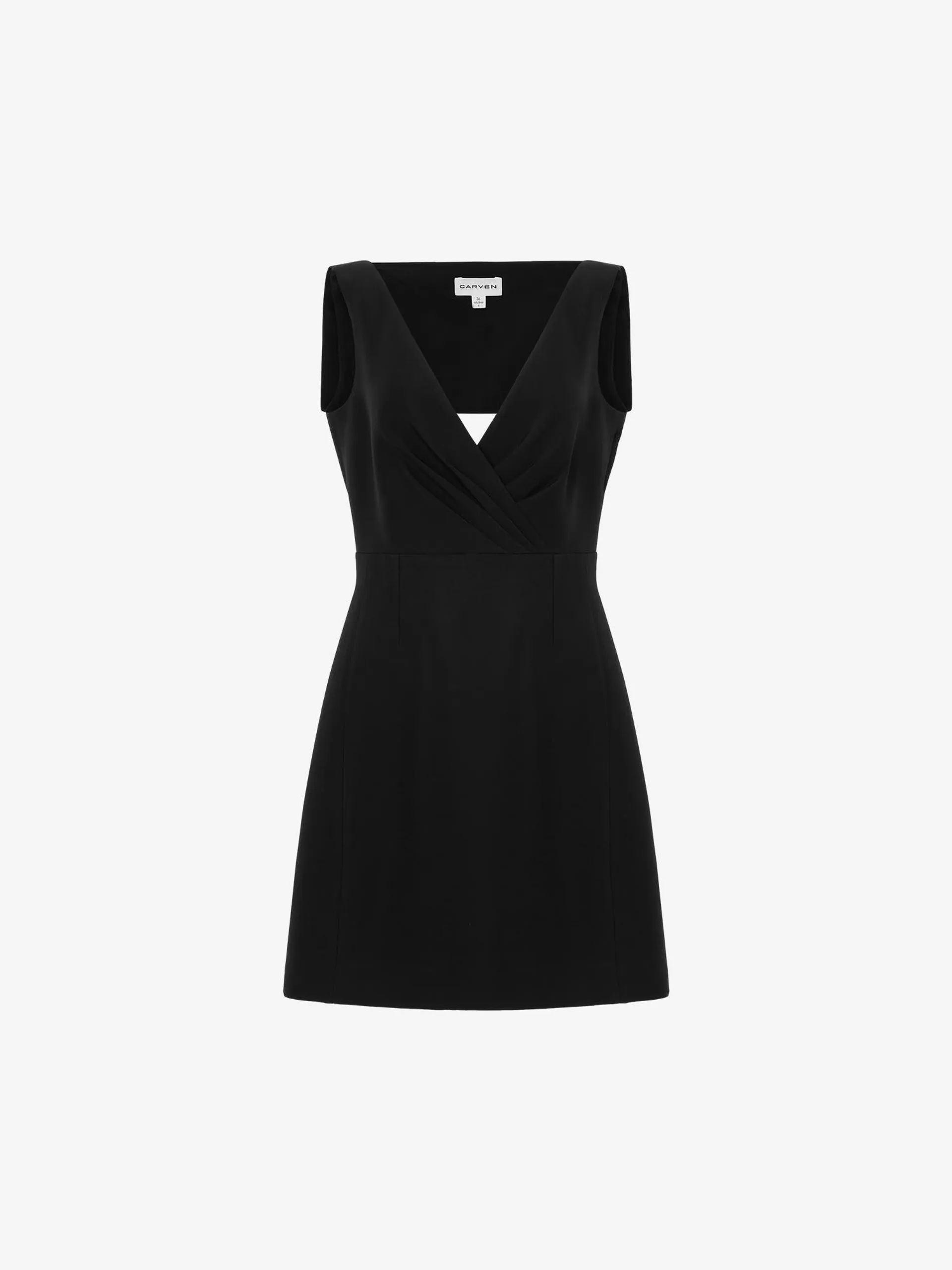 ELVA MIDI DRESS IN WOOL AND SILK