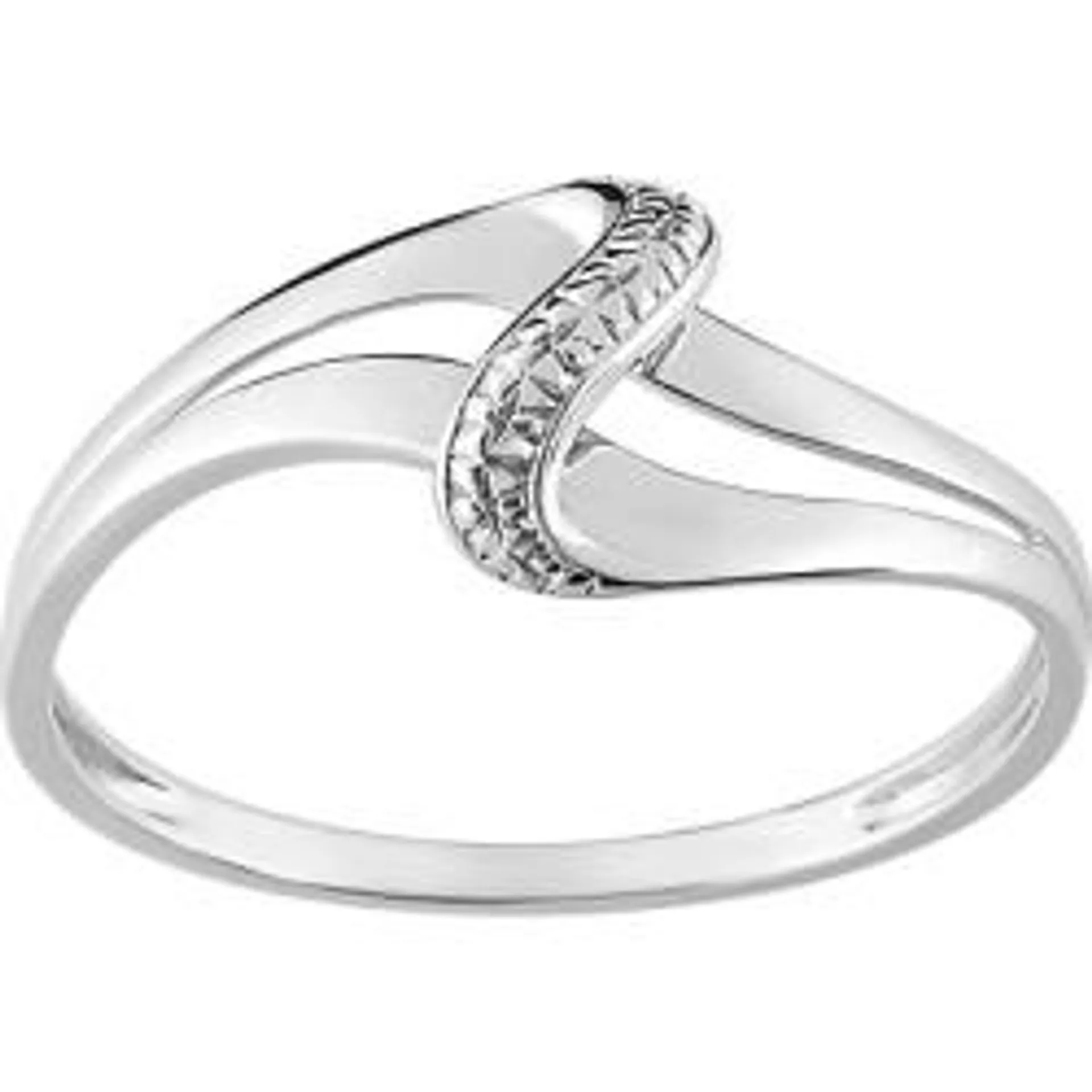 Bague fantaisie Carador en or blanc 375/000