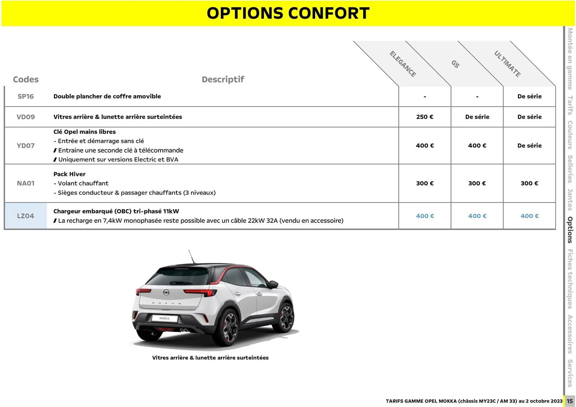 Catalogue Opel du 27 octobre au 27 octobre 2024 - Catalogue page 16