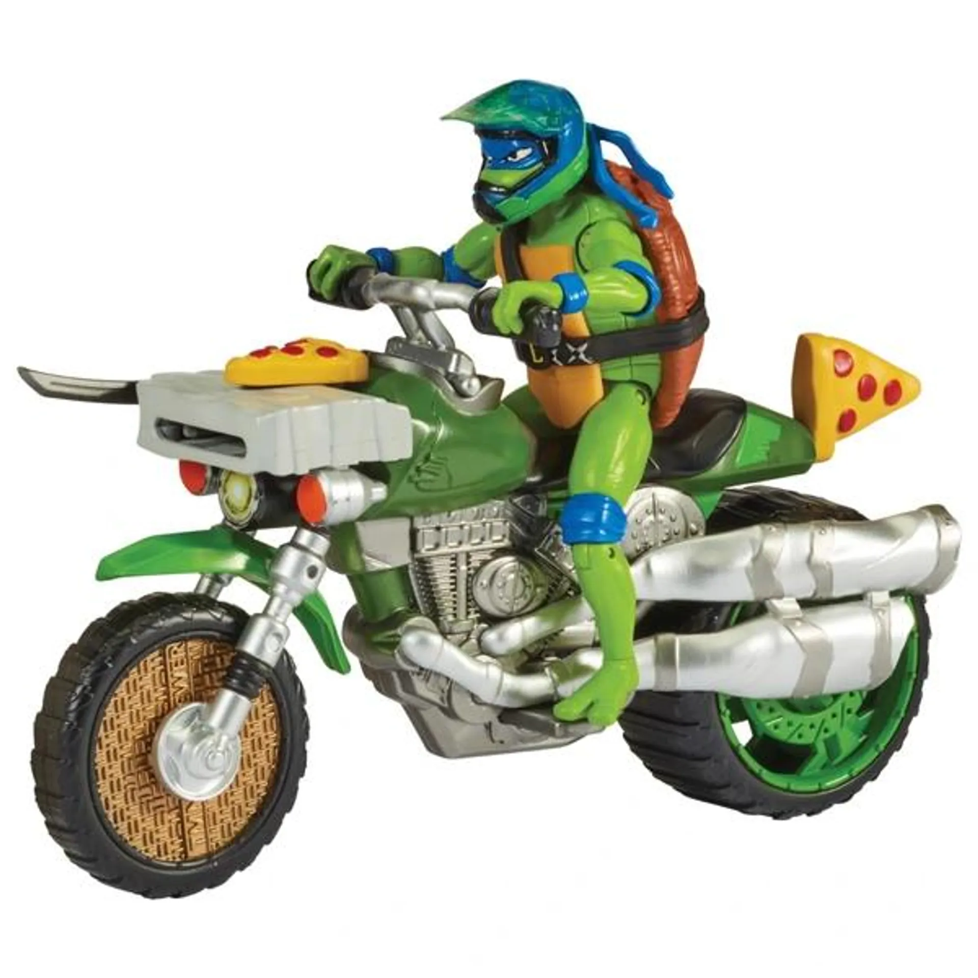 Tortues Ninja - Véhicule Deluxe Avec Figurine Leonardo