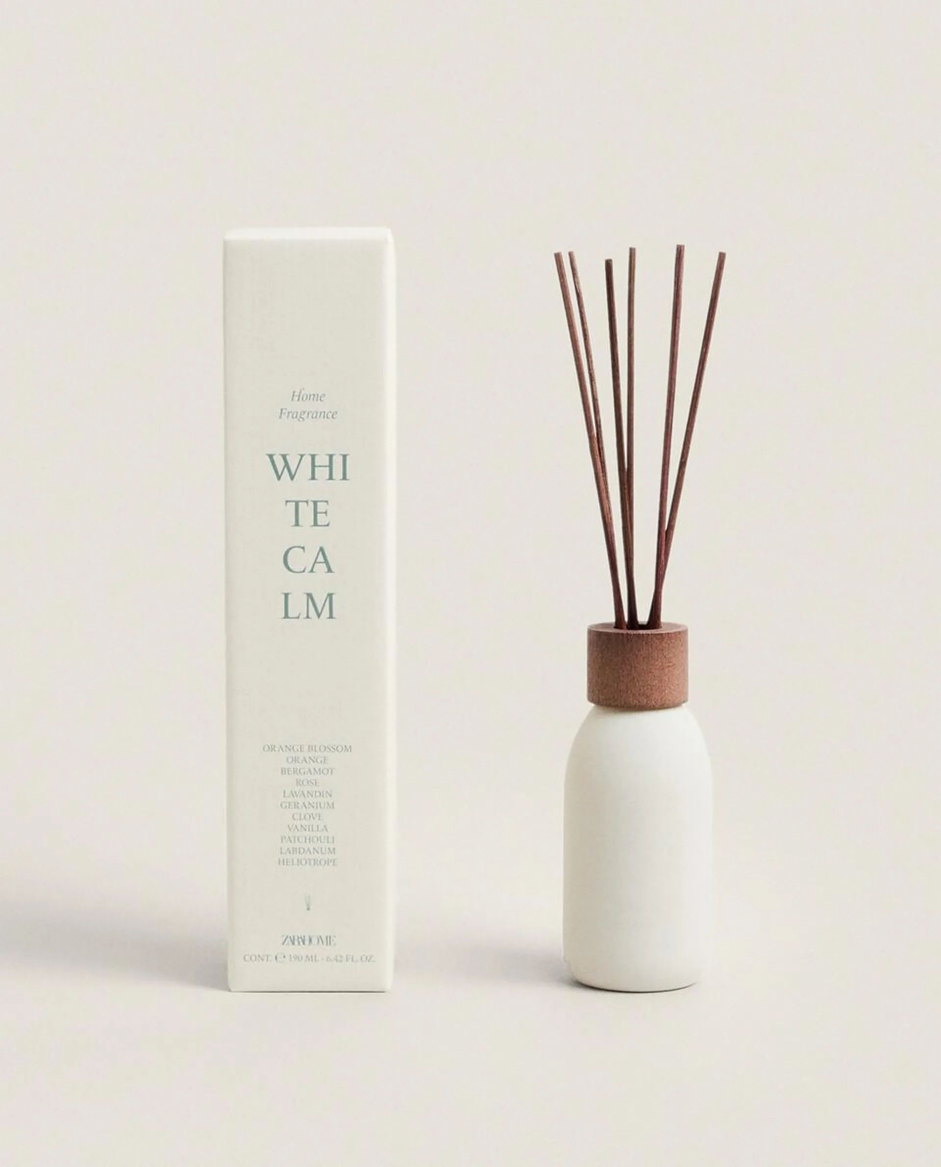 (190 ML) WHITE CALM REED DIFFUSERS