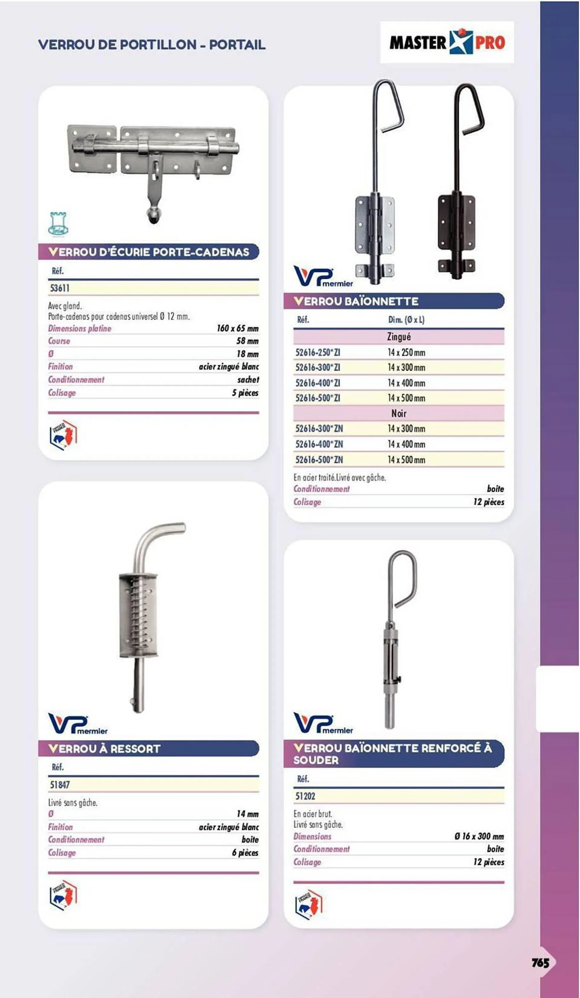 Catalogue Master Pro du 3 janvier au 31 décembre 2024 - Catalogue page 740