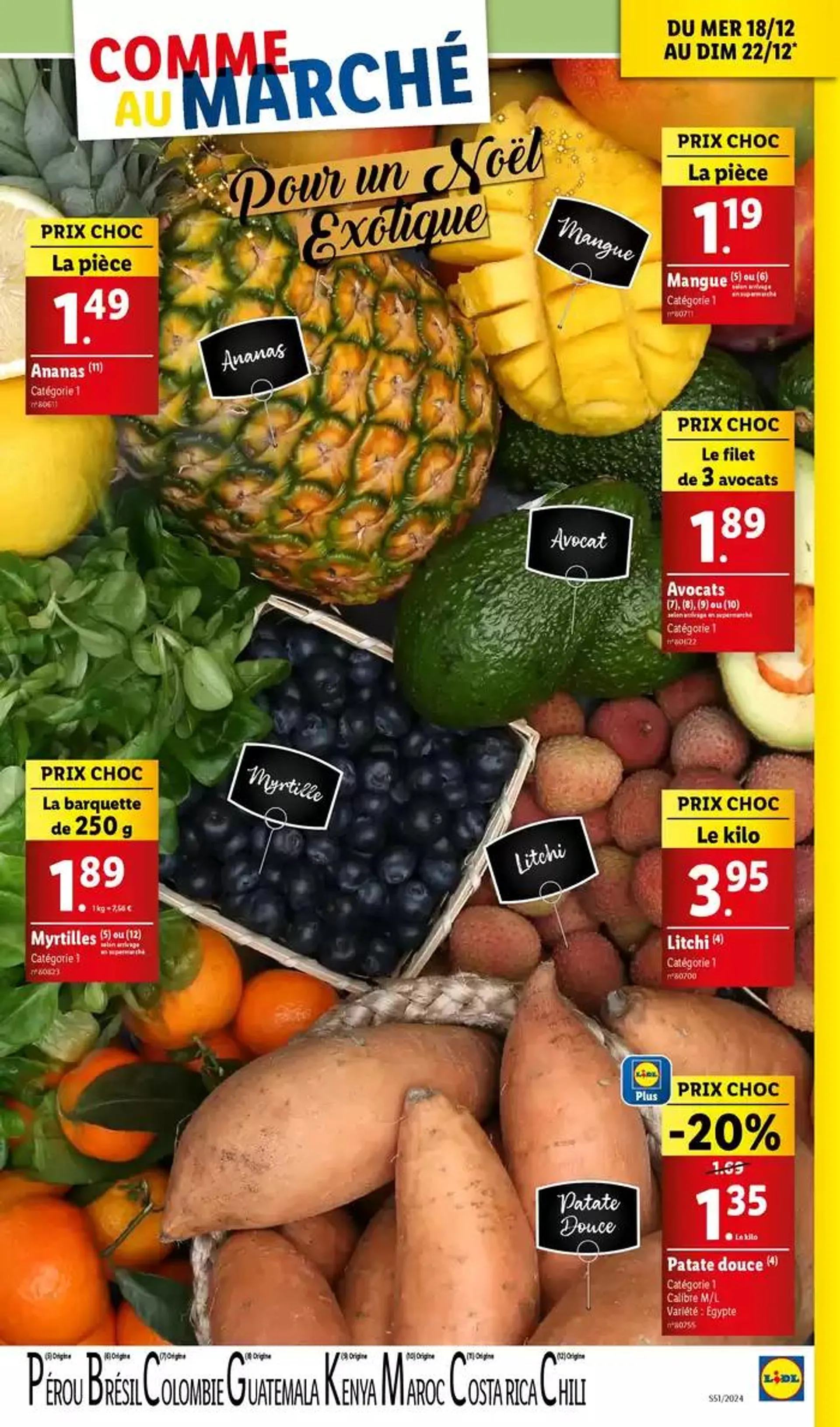 Retrouvez une large sélection de mets d'exception à petits prix chez Lidl! du 18 décembre au 24 décembre 2024 - Catalogue page 9