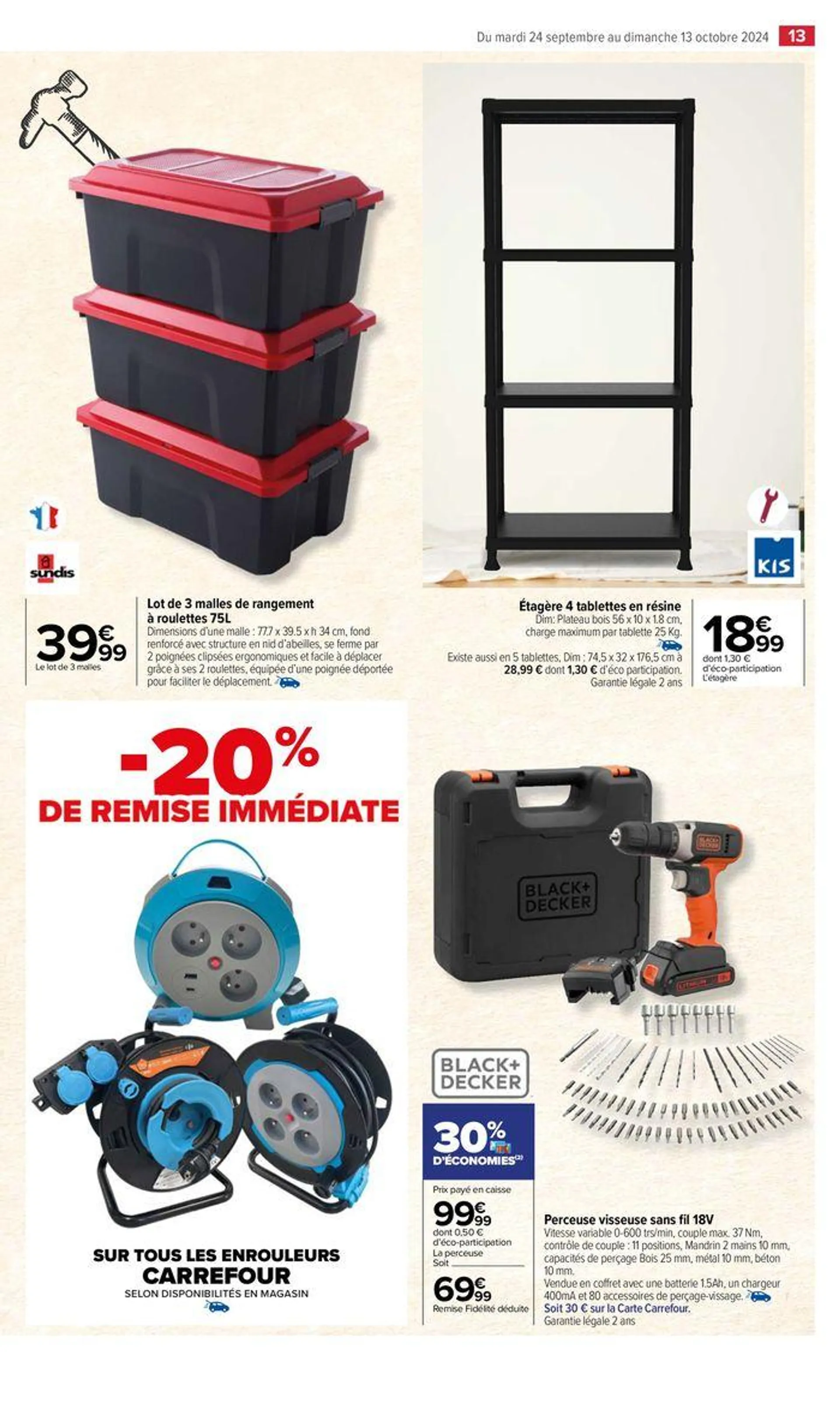 BRICO & JARDIN AUTOMNE du 24 septembre au 13 octobre 2024 - Catalogue page 15