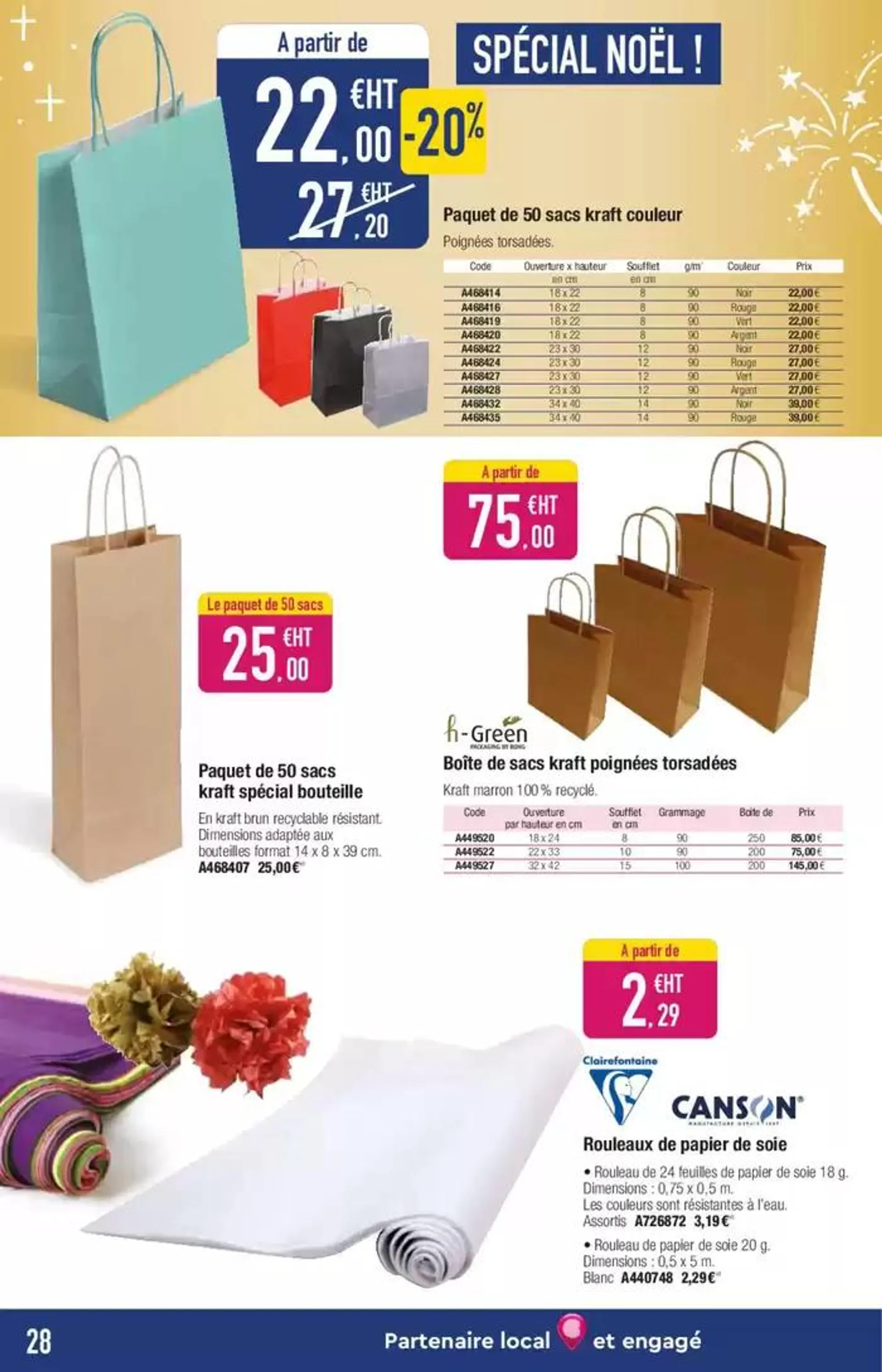 Noël productif, bureau étincelant ! du 11 octobre au 21 décembre 2024 - Catalogue page 28