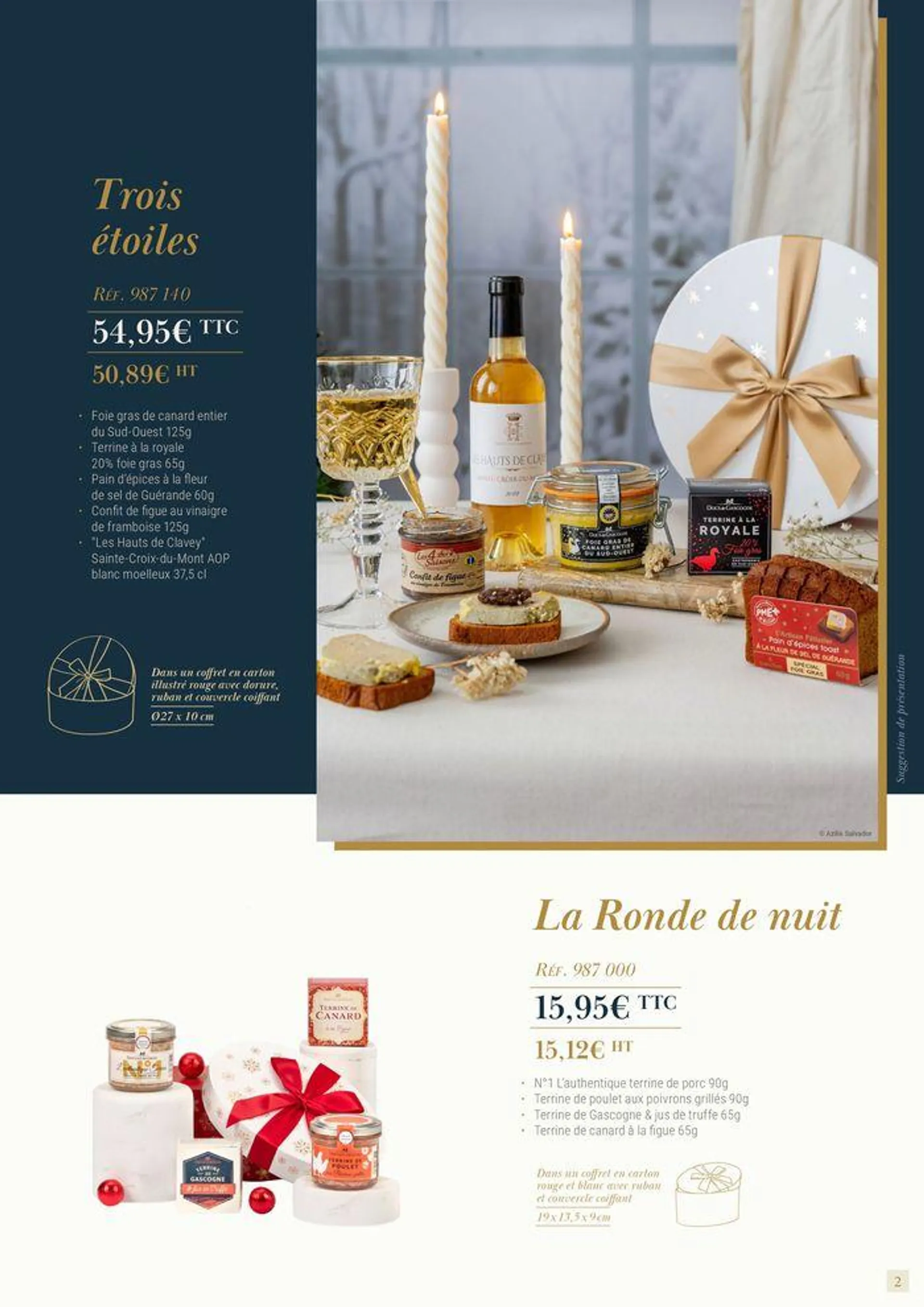 Cadeaux Gourmands Ducs De Gascogne 2024-2025 du 19 août au 31 janvier 2025 - Catalogue page 3