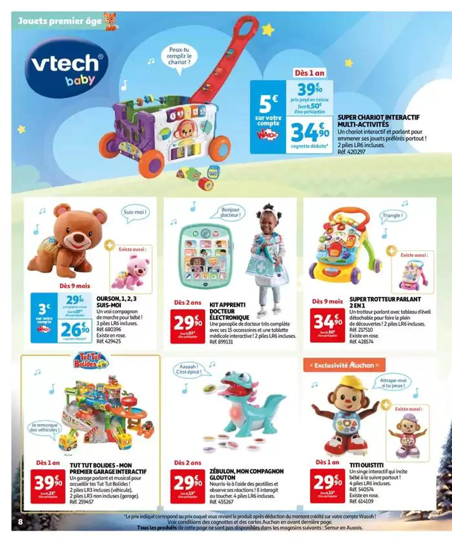 Réveillons Noël, un max de promos pour les fêtes du 11 octobre au 6 décembre 2024 - Catalogue page 8