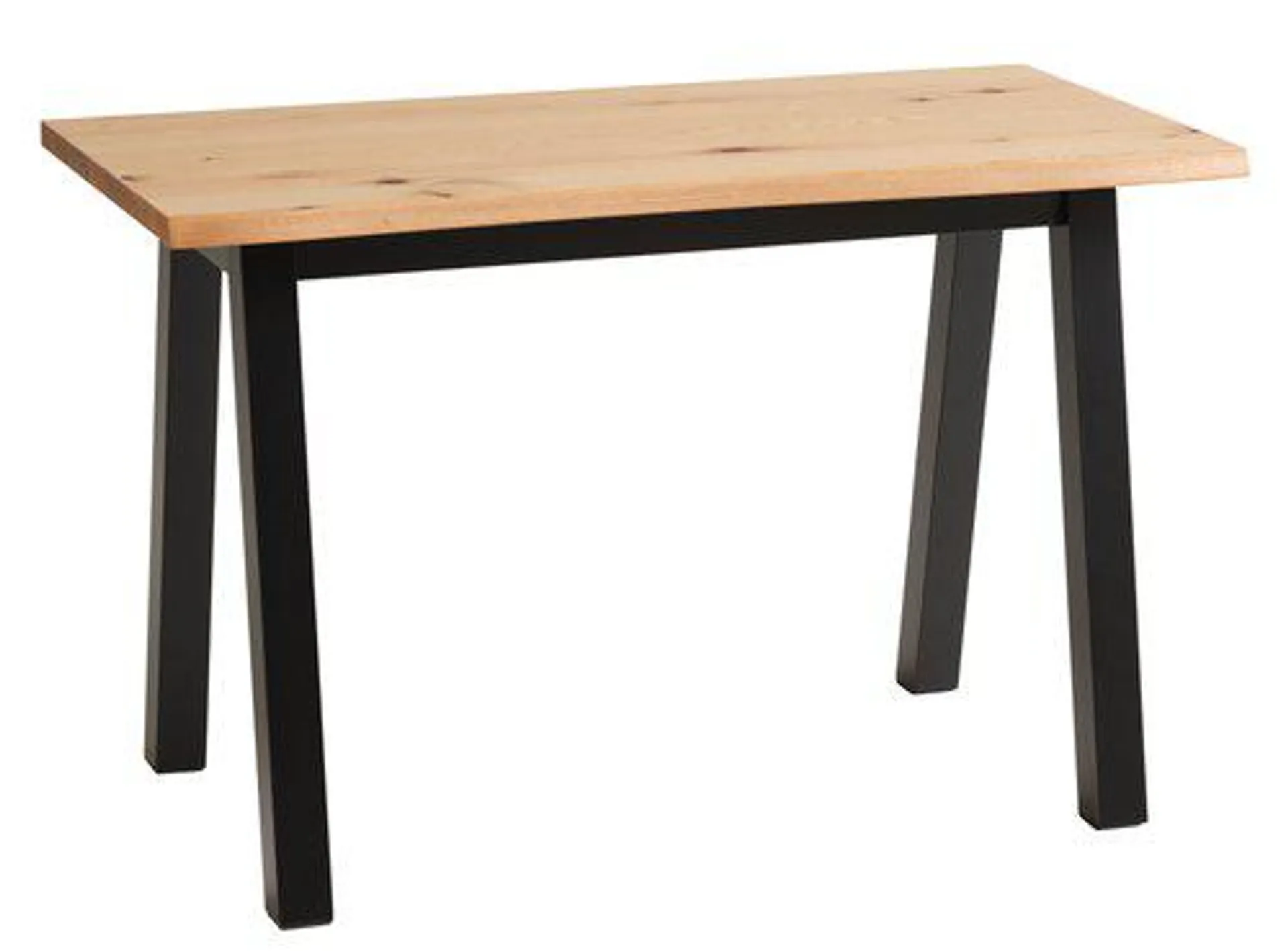 Desk SKOVLUNDE 60x120 natural oak/black