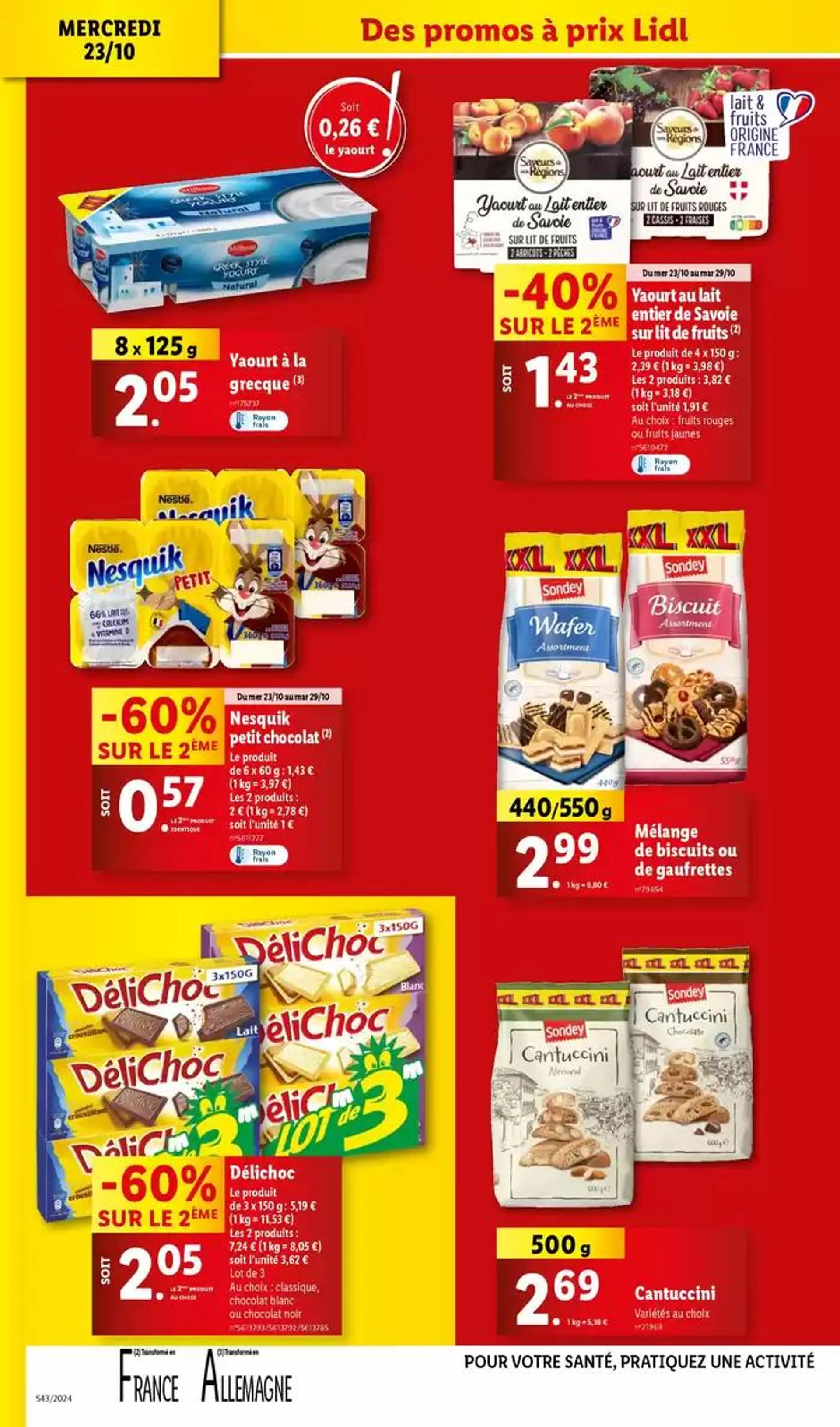 L'hiver approche ! Cette semaine, retrouvez des produits réconfortants, toujours à prix Lidl du 23 octobre au 29 octobre 2024 - Catalogue page 18