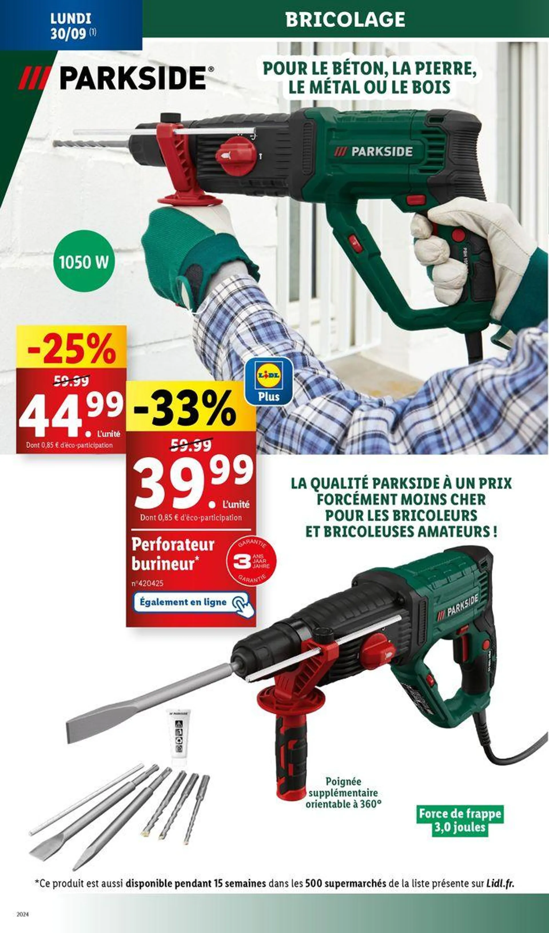 C'est le moment ! Cette semaine Lidl vous propose vos produits préférés à prix cassé  du 26 septembre au 30 septembre 2024 - Catalogue page 28