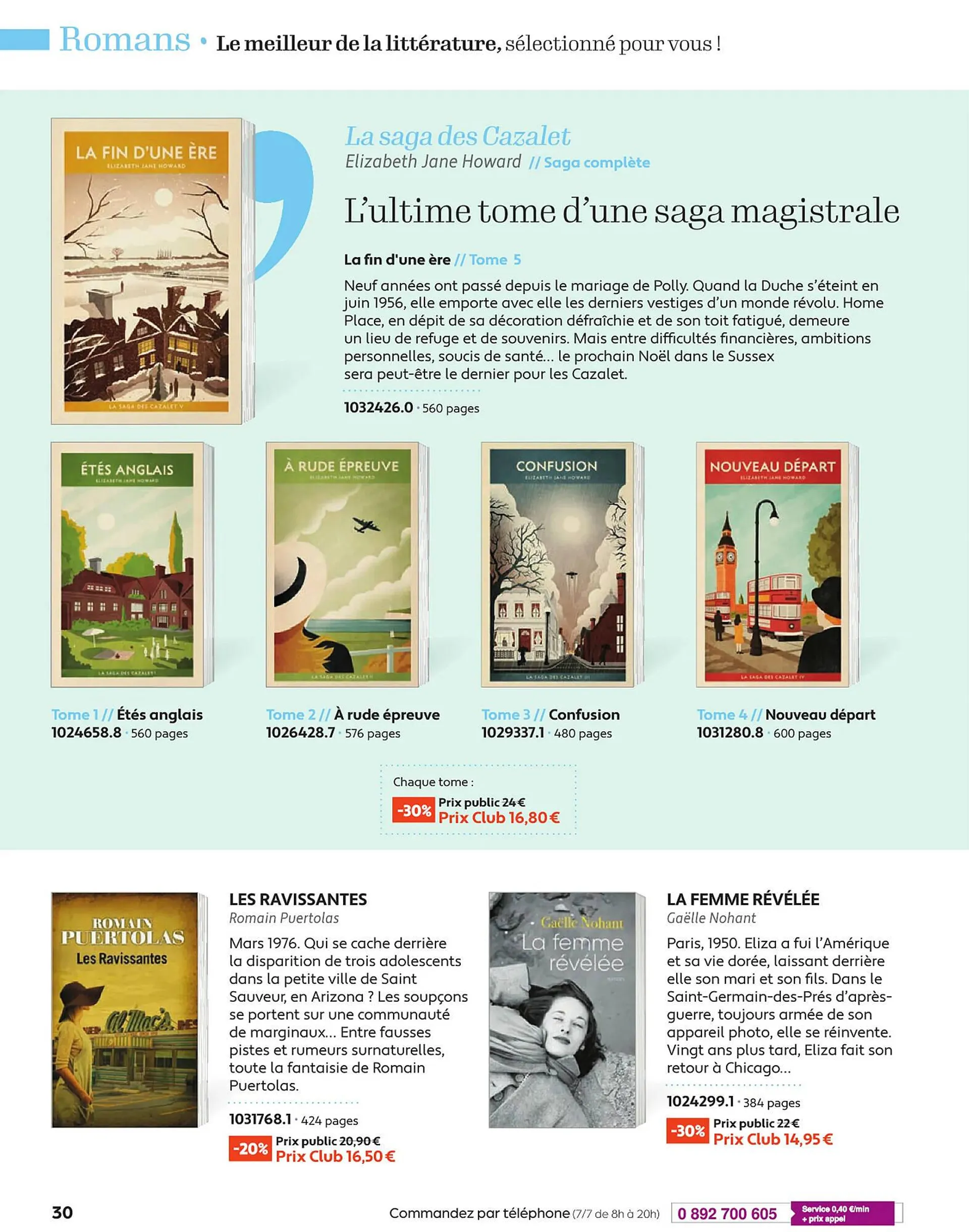 Catalogue France Loisirs du 1 septembre au 31 octobre 2024 - Catalogue page 30