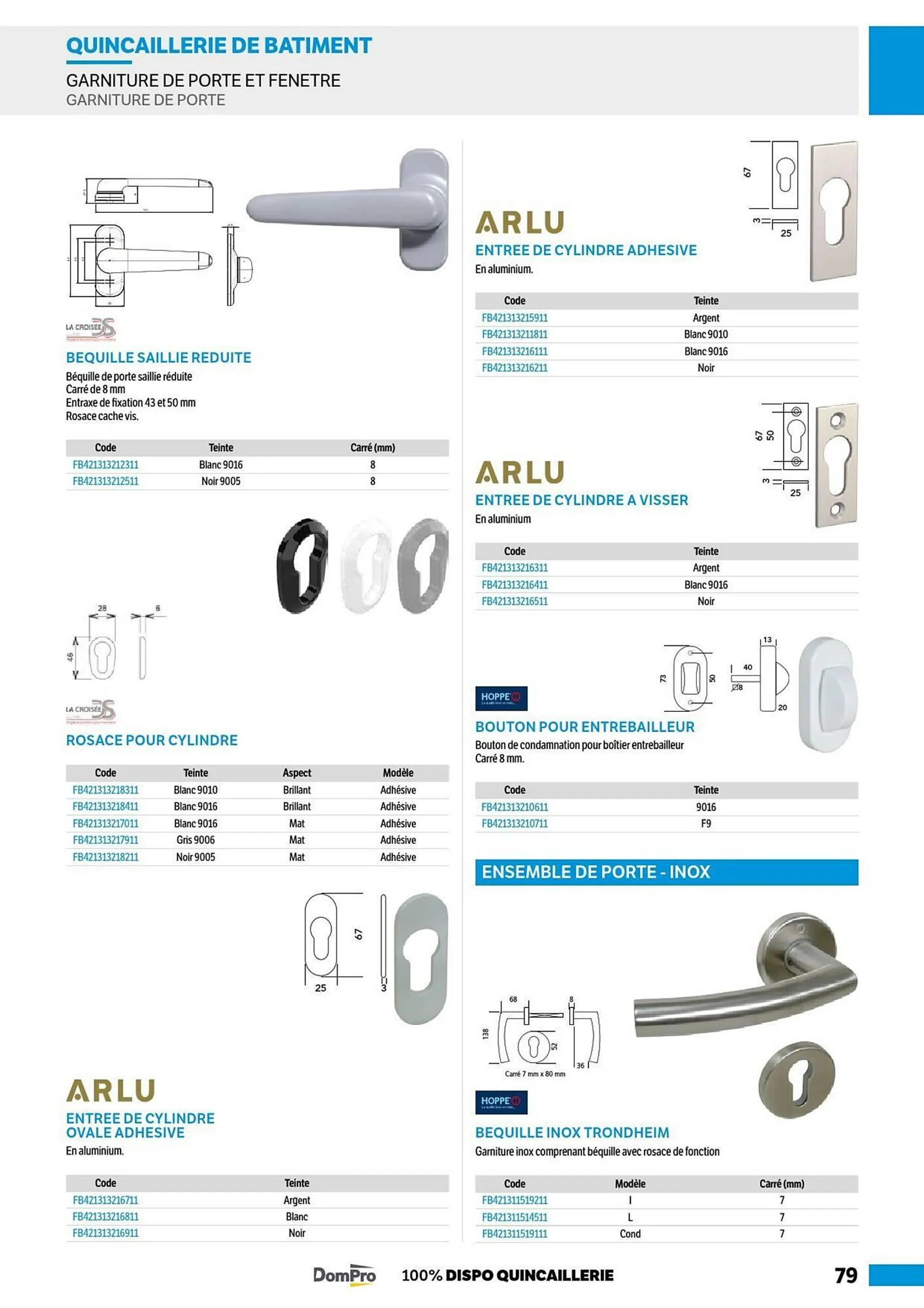 Catalogue DomPro du 8 juillet au 4 janvier 2025 - Catalogue page 79